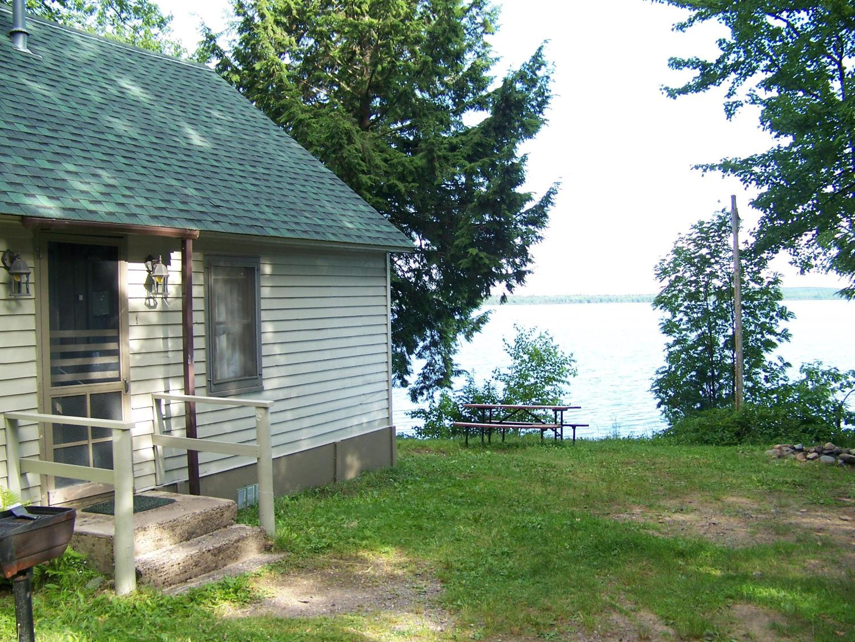outdoor BBQ area