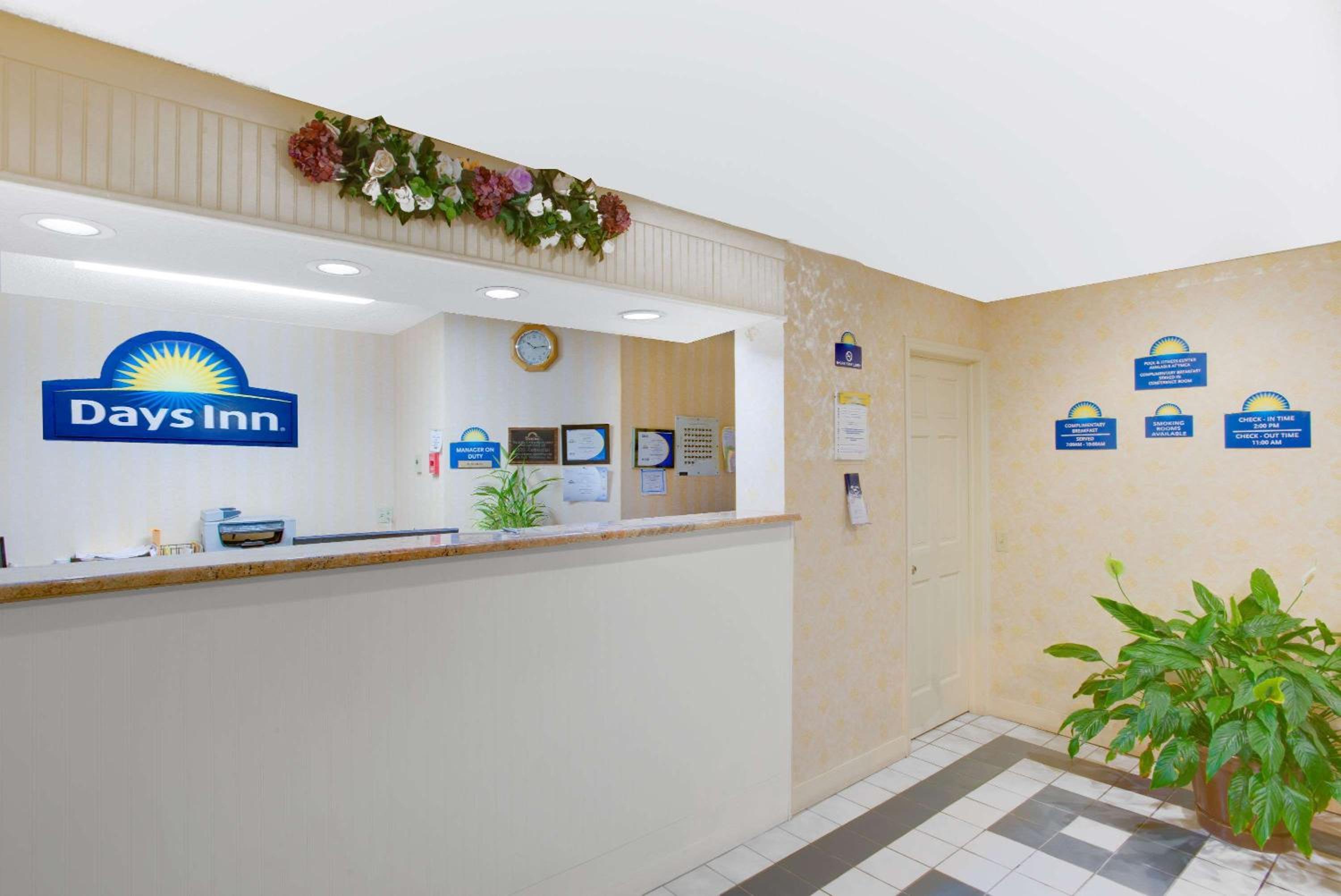 hotel reception