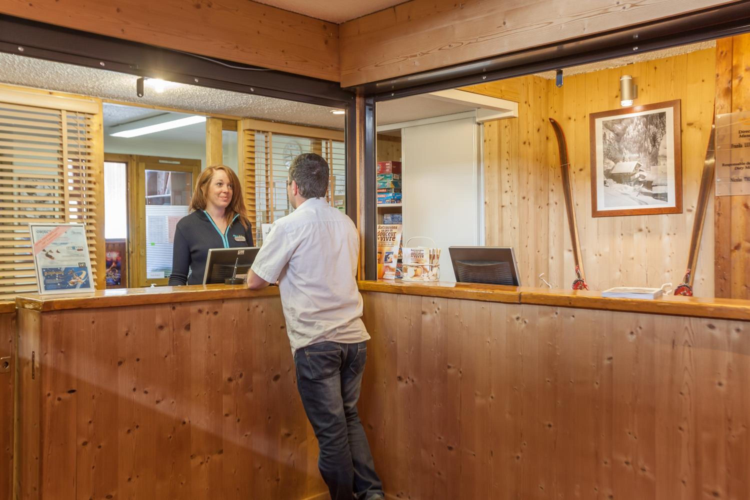 hotel reception