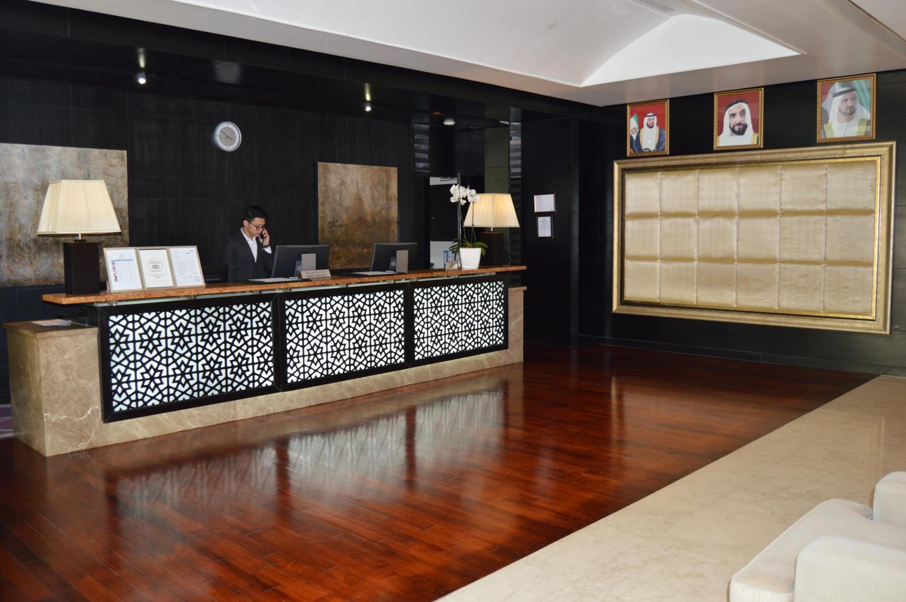 hotel reception