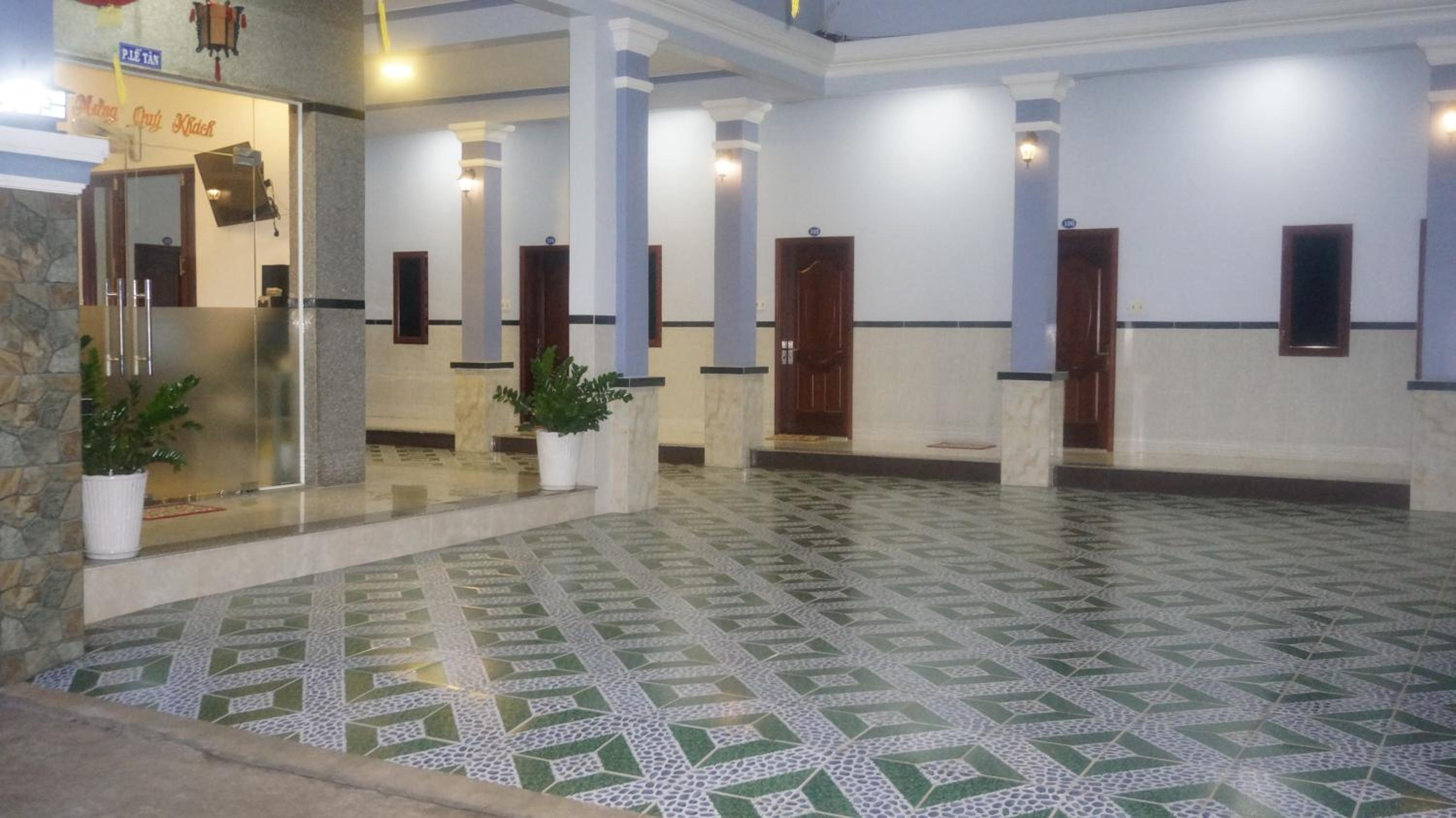 hotel reception