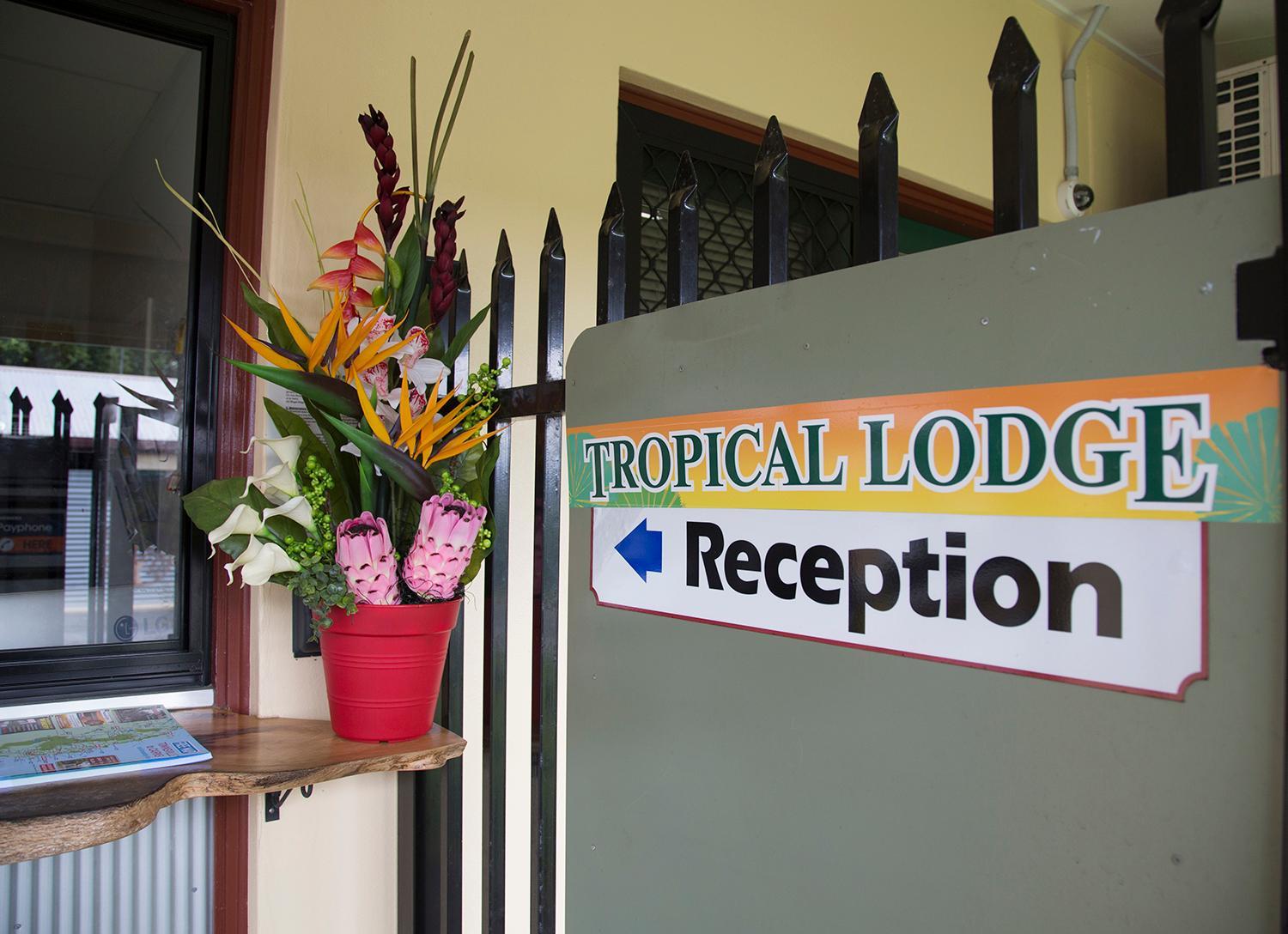 hotel reception
