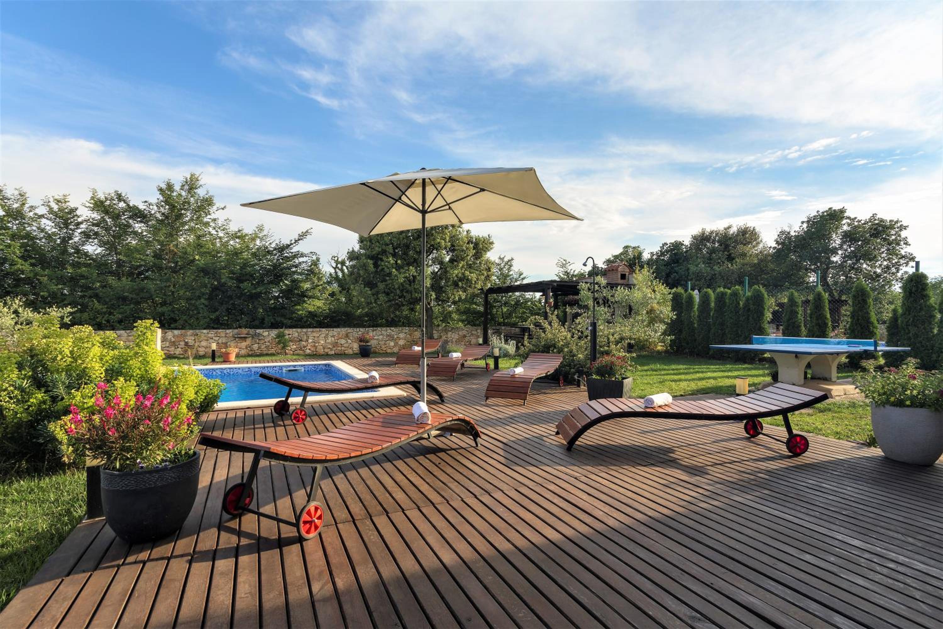 Villa NaNa - modern Villa with a pool surrounded by nature, Istria-Pula view 3