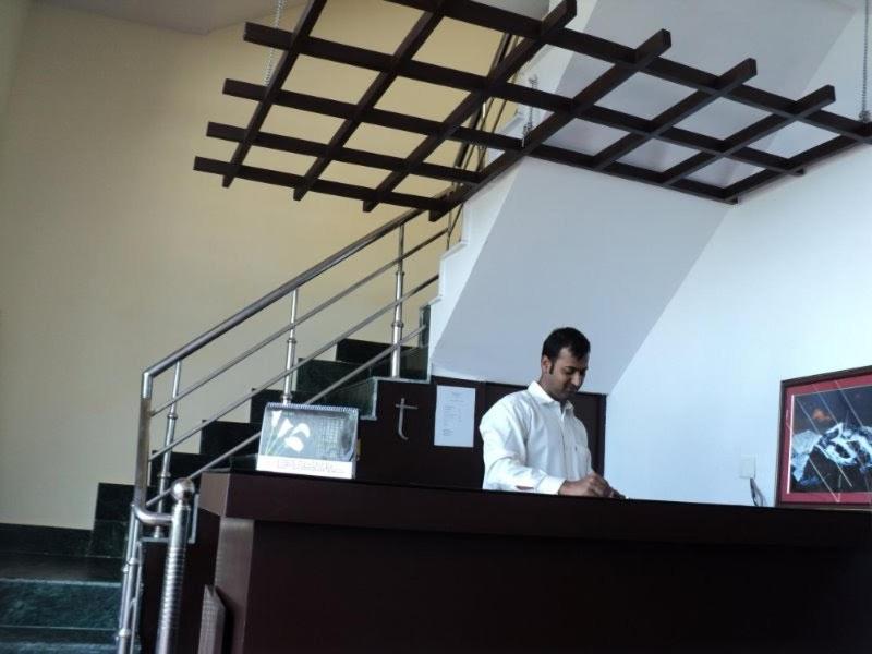 hotel reception