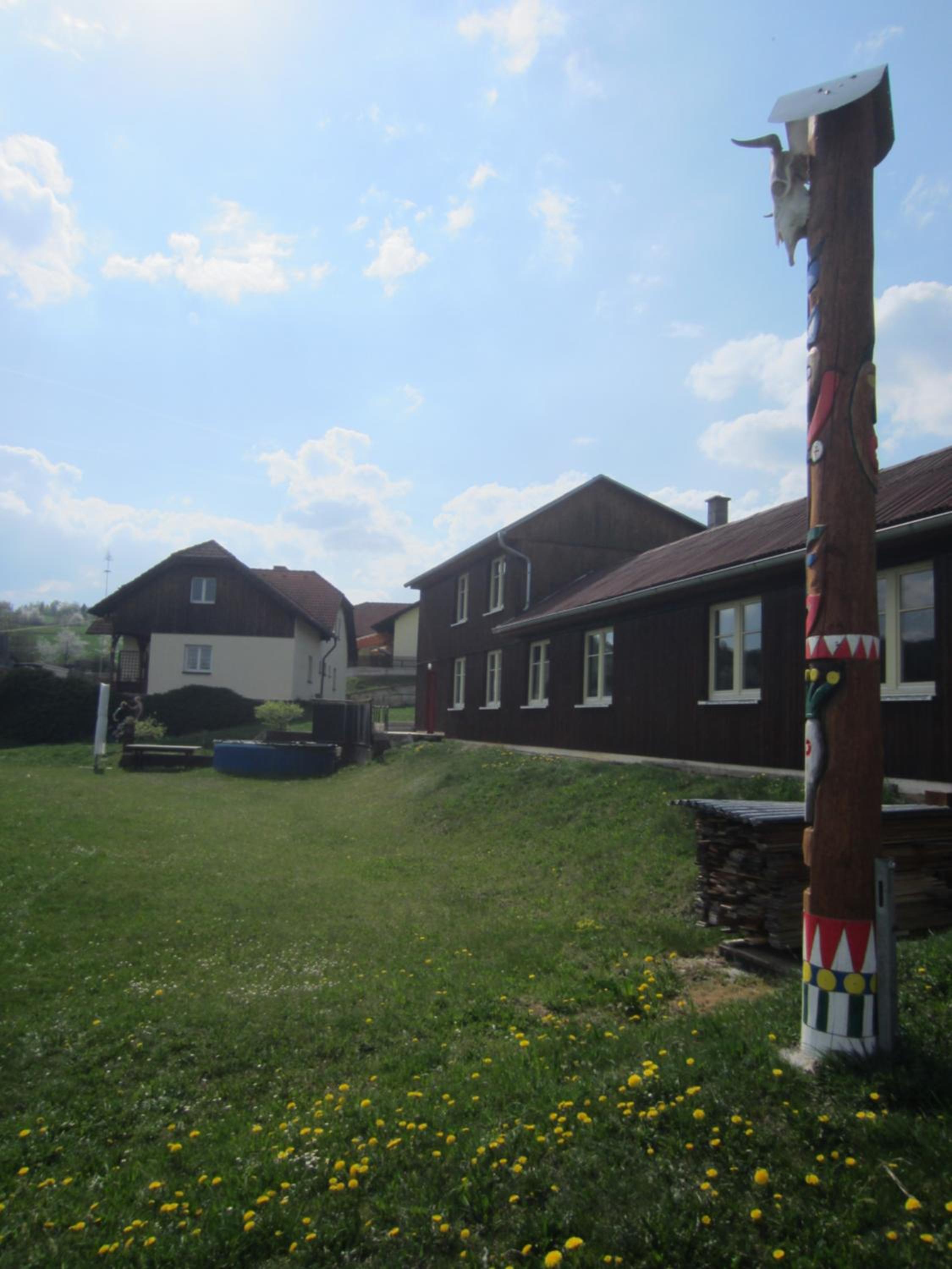 Šumavský domek v Záhoří