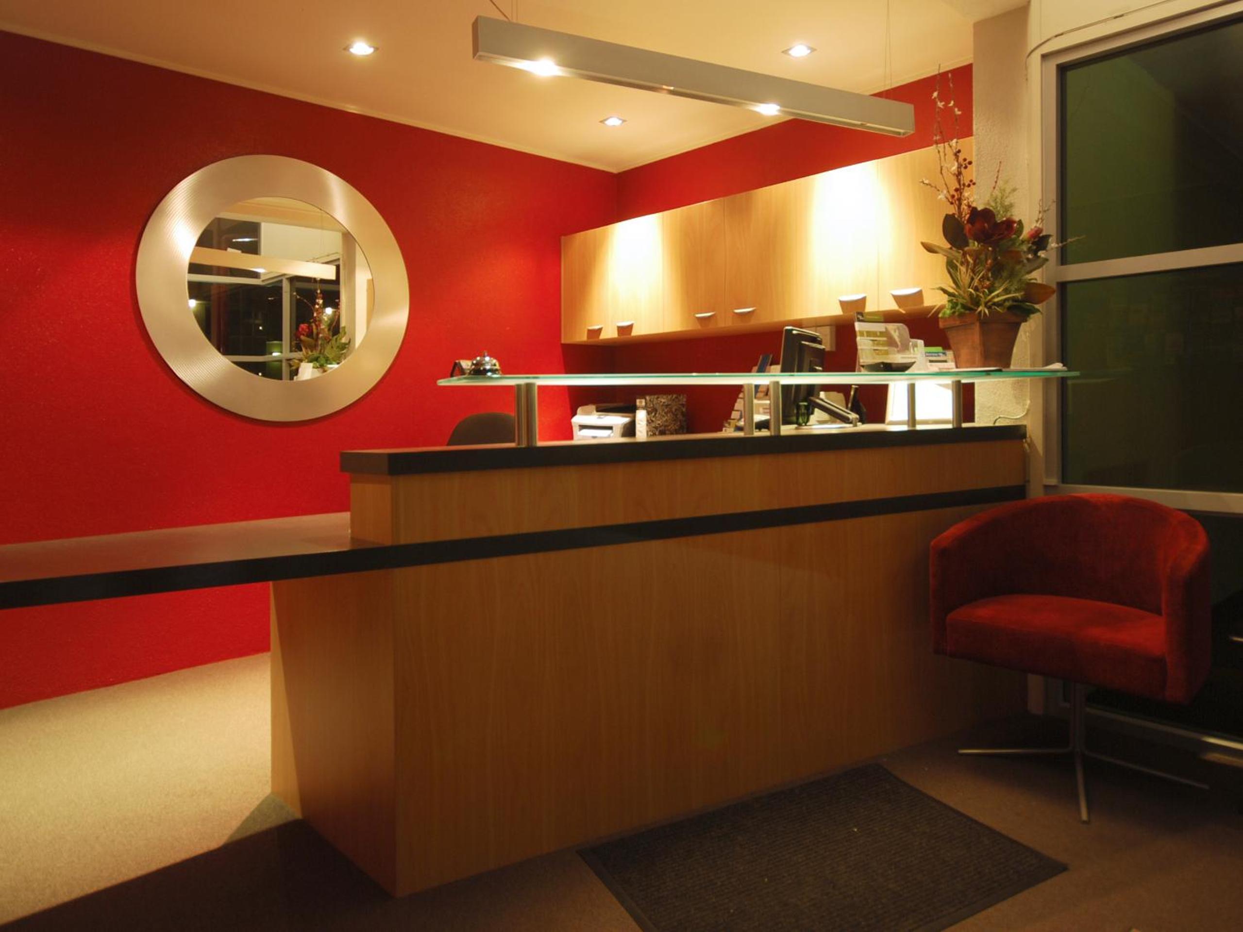 hotel reception
