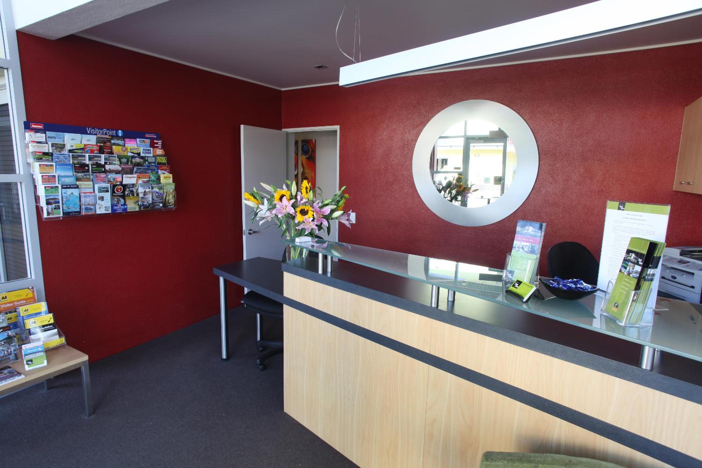 hotel reception