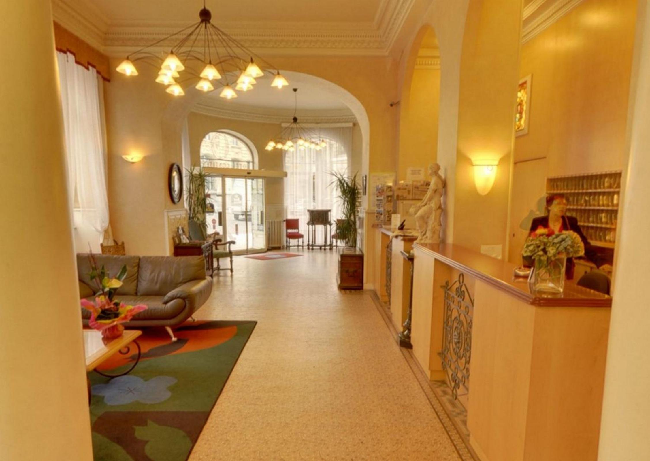 hotel reception