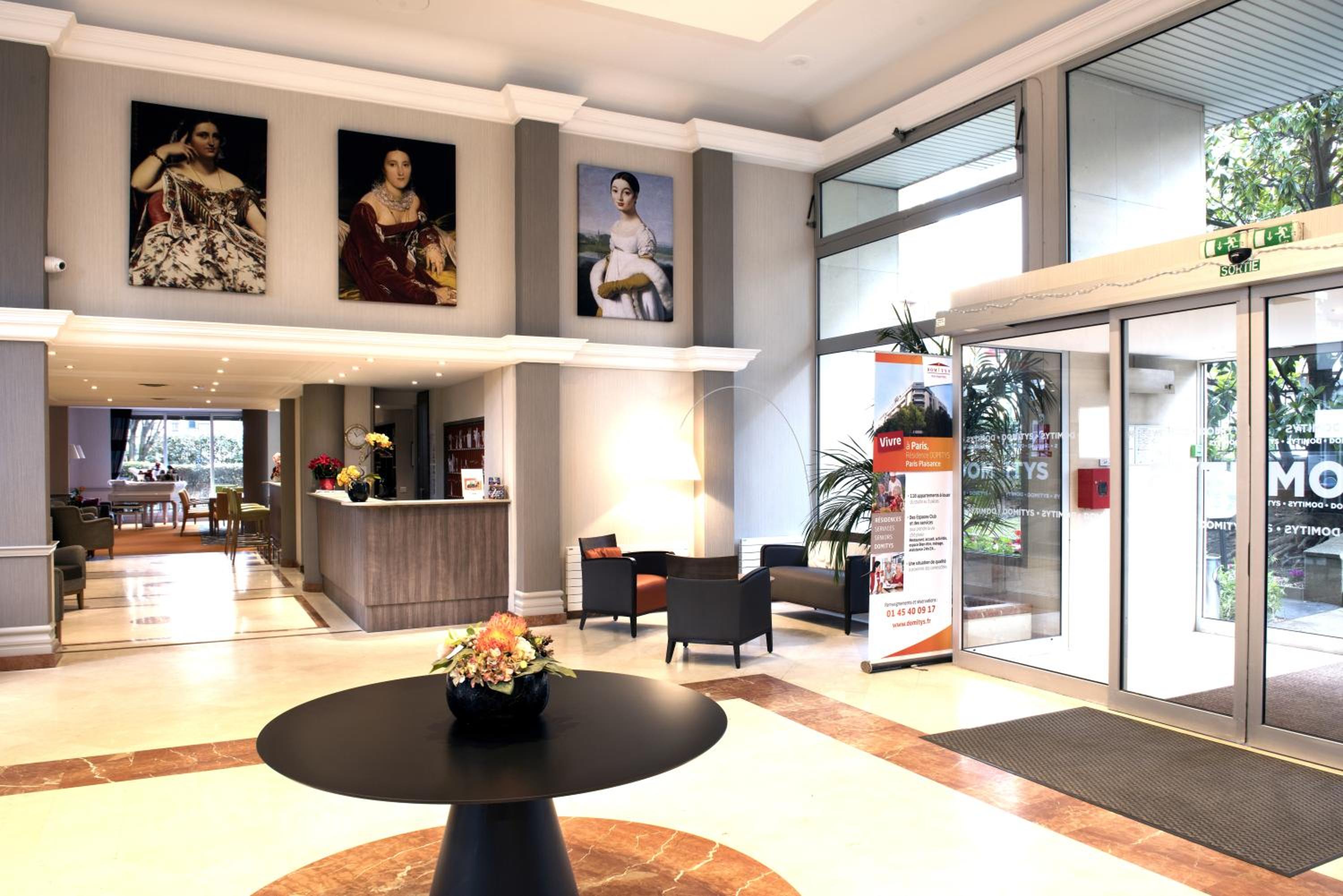 hotel reception
