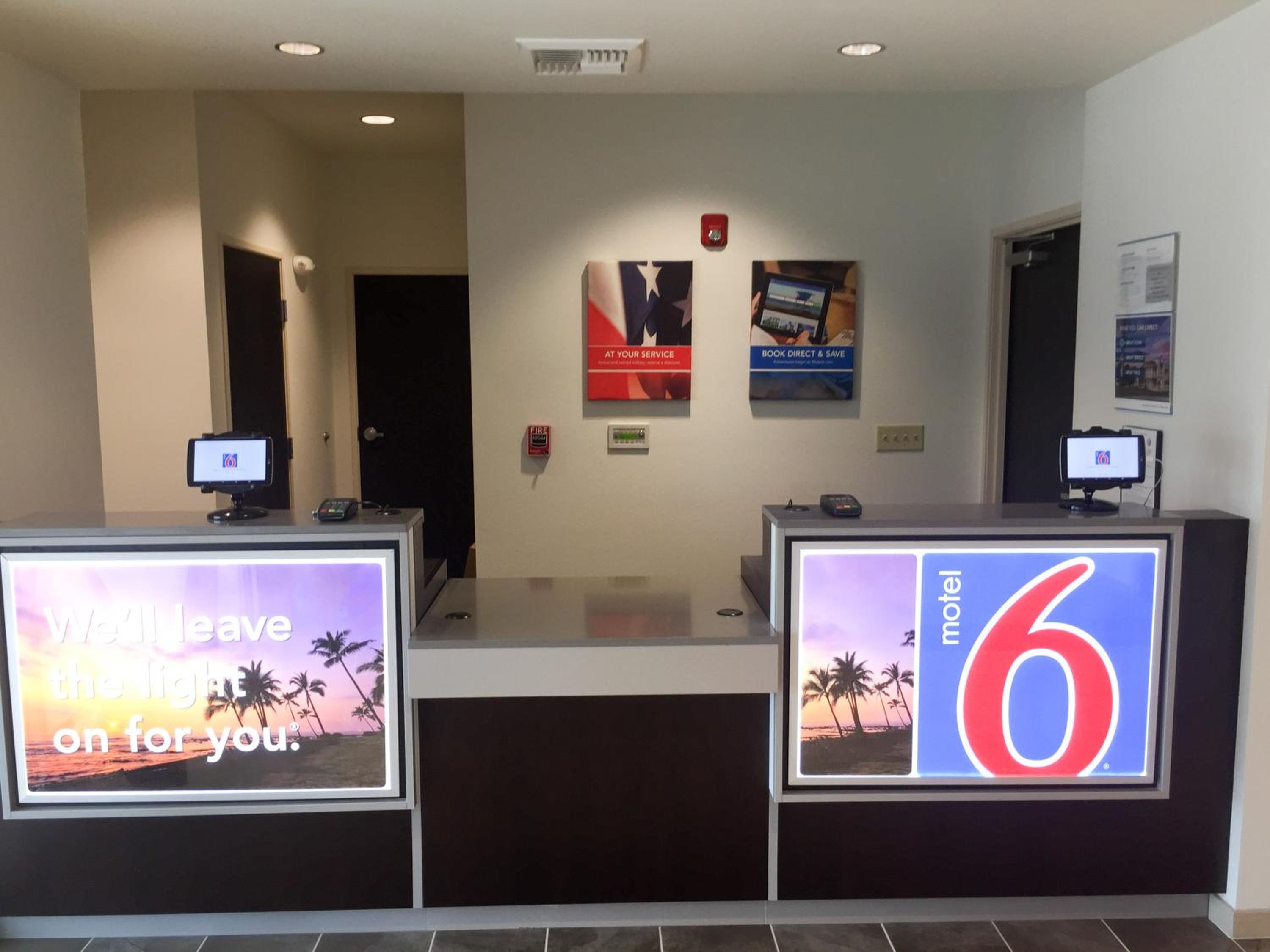 hotel reception