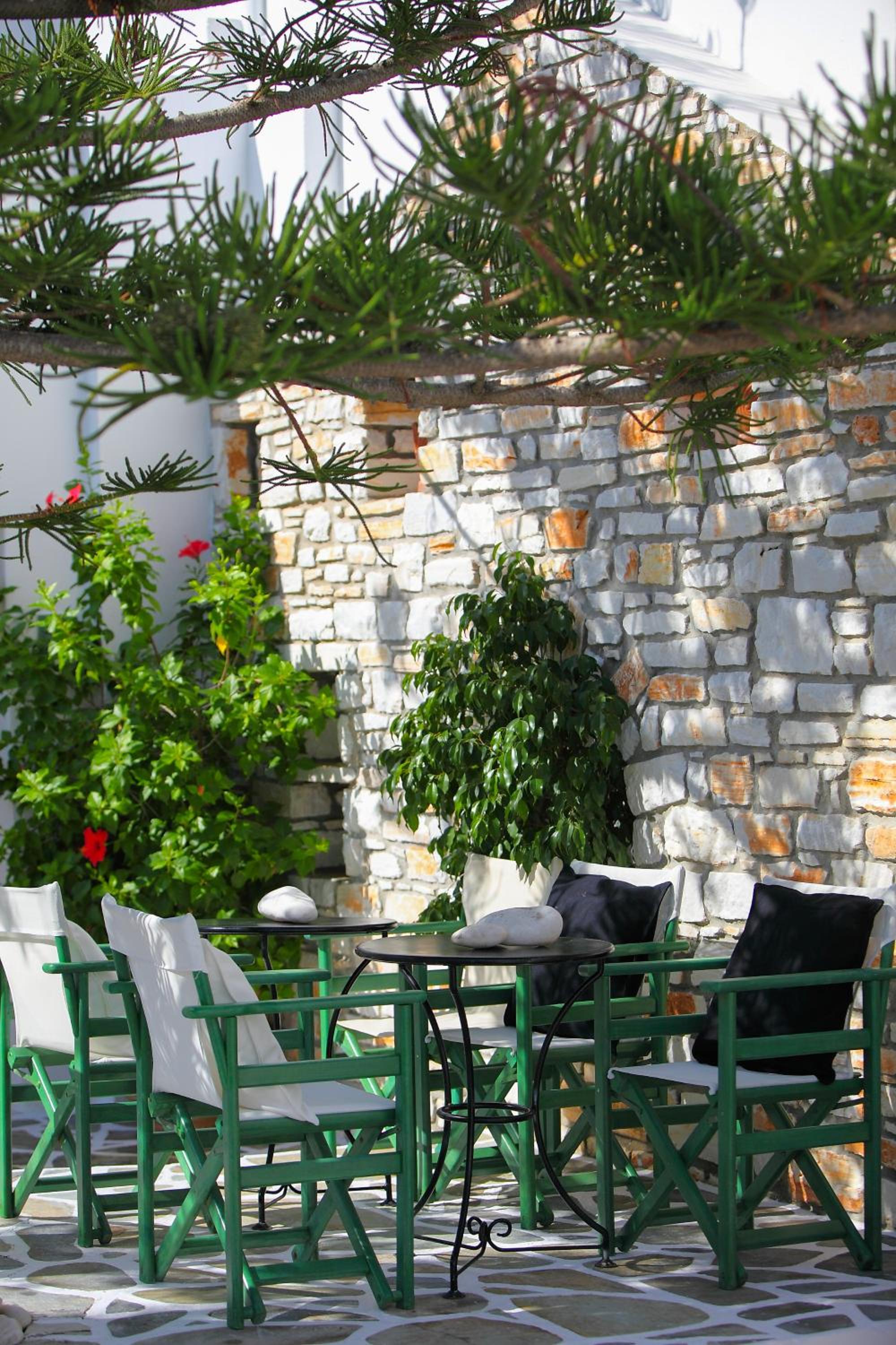 outdoor BBQ area