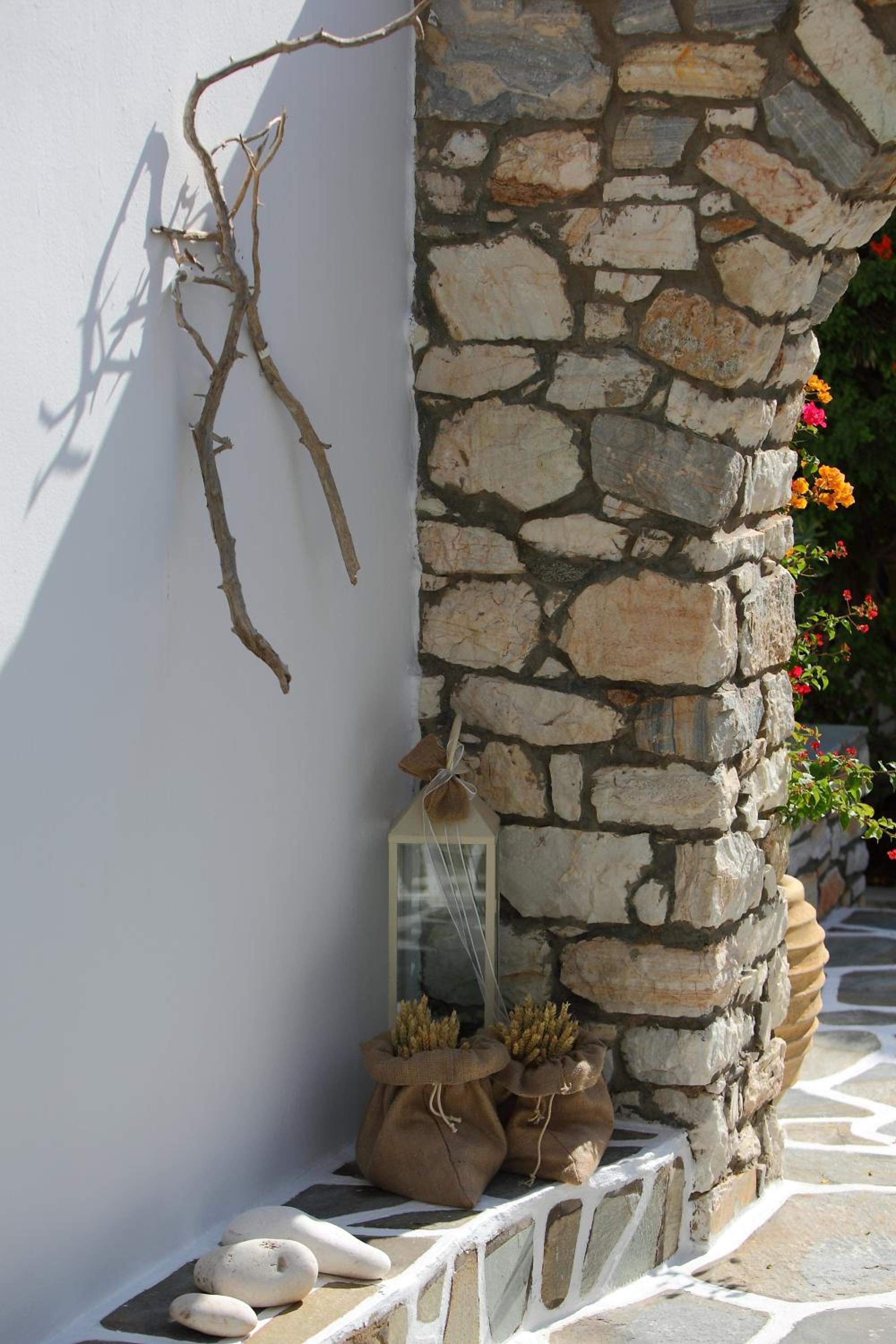 outdoor BBQ area