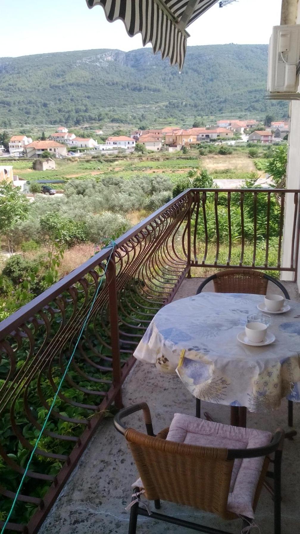 Studio with balcony