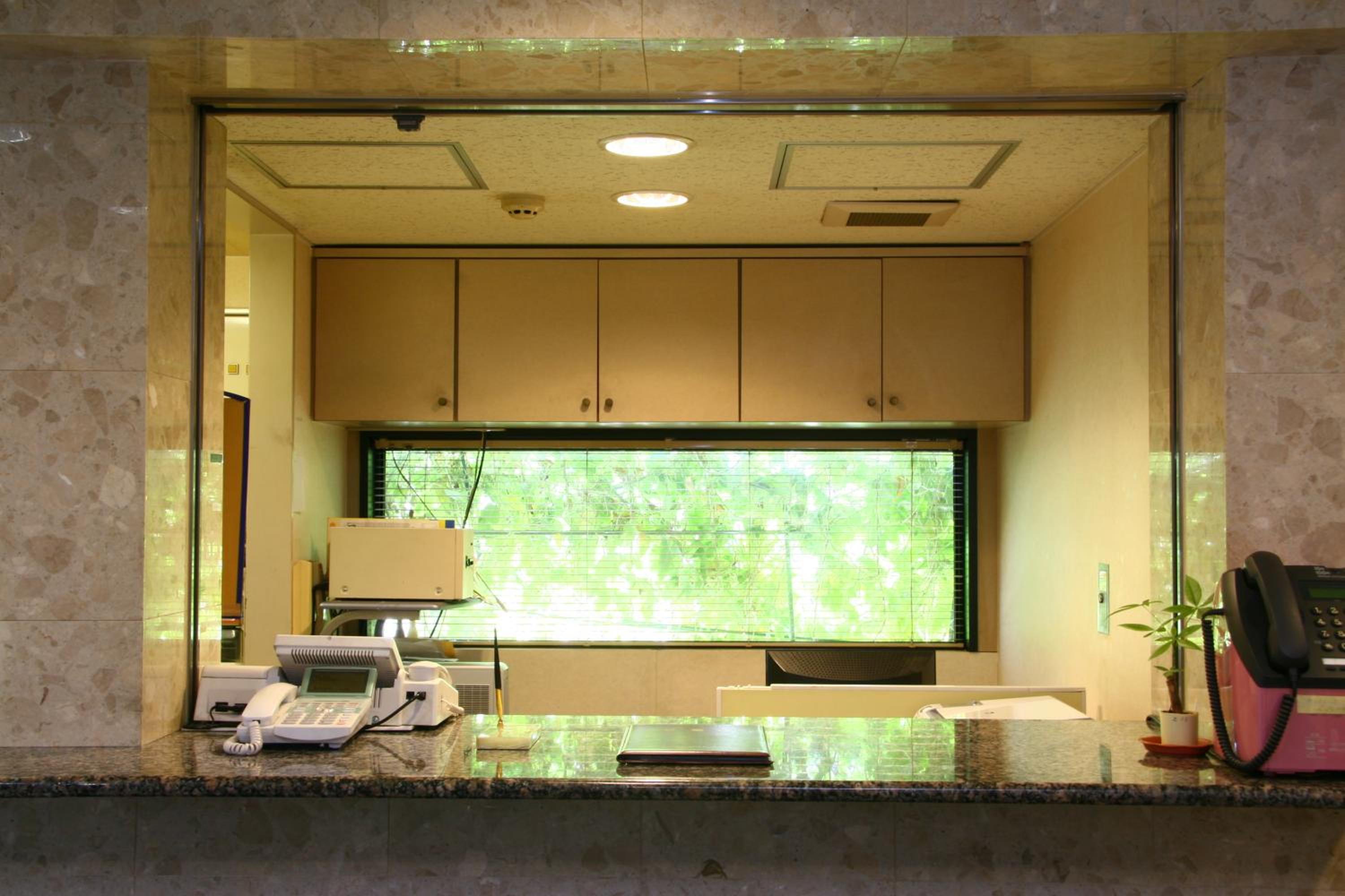 hotel reception