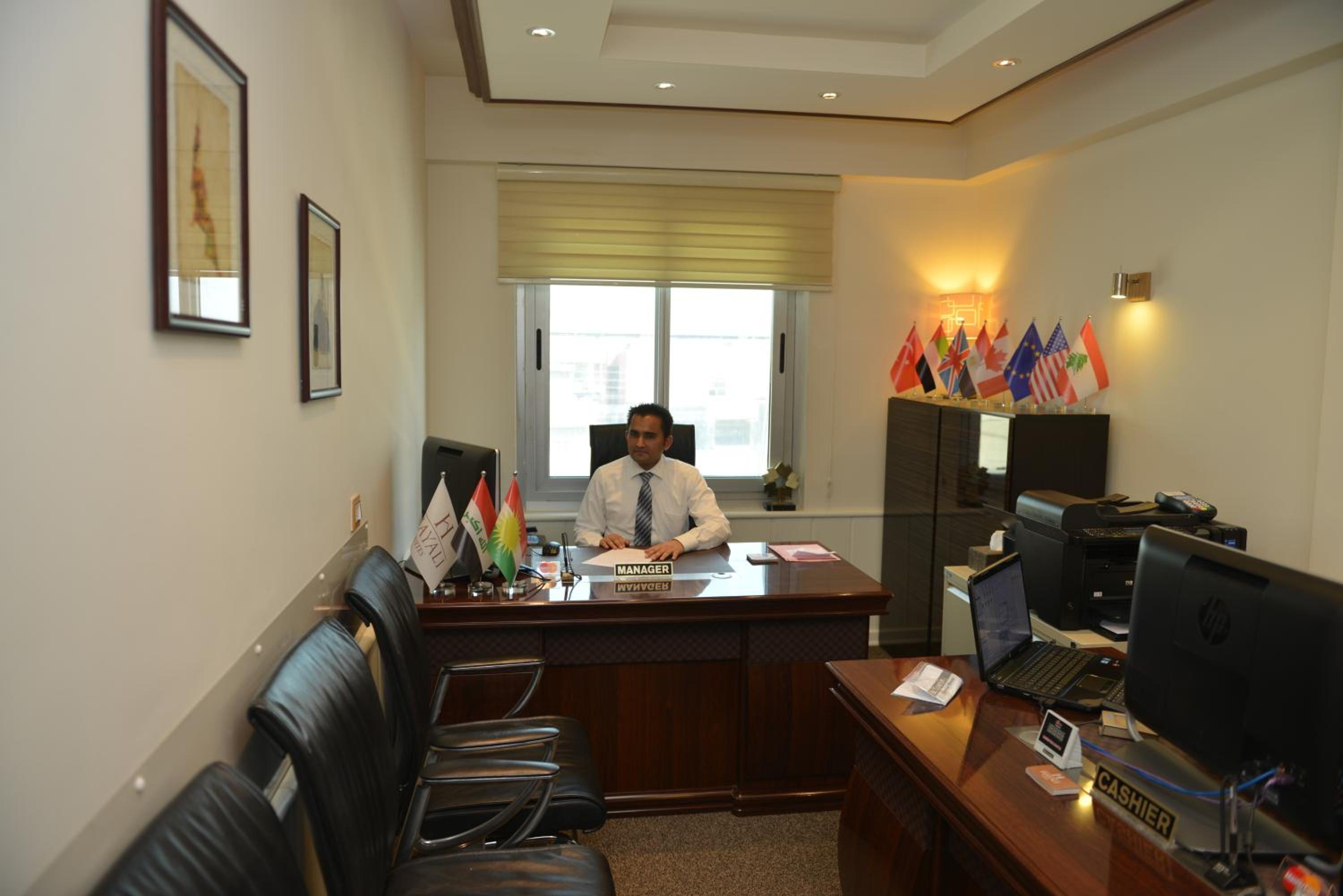 hotel reception