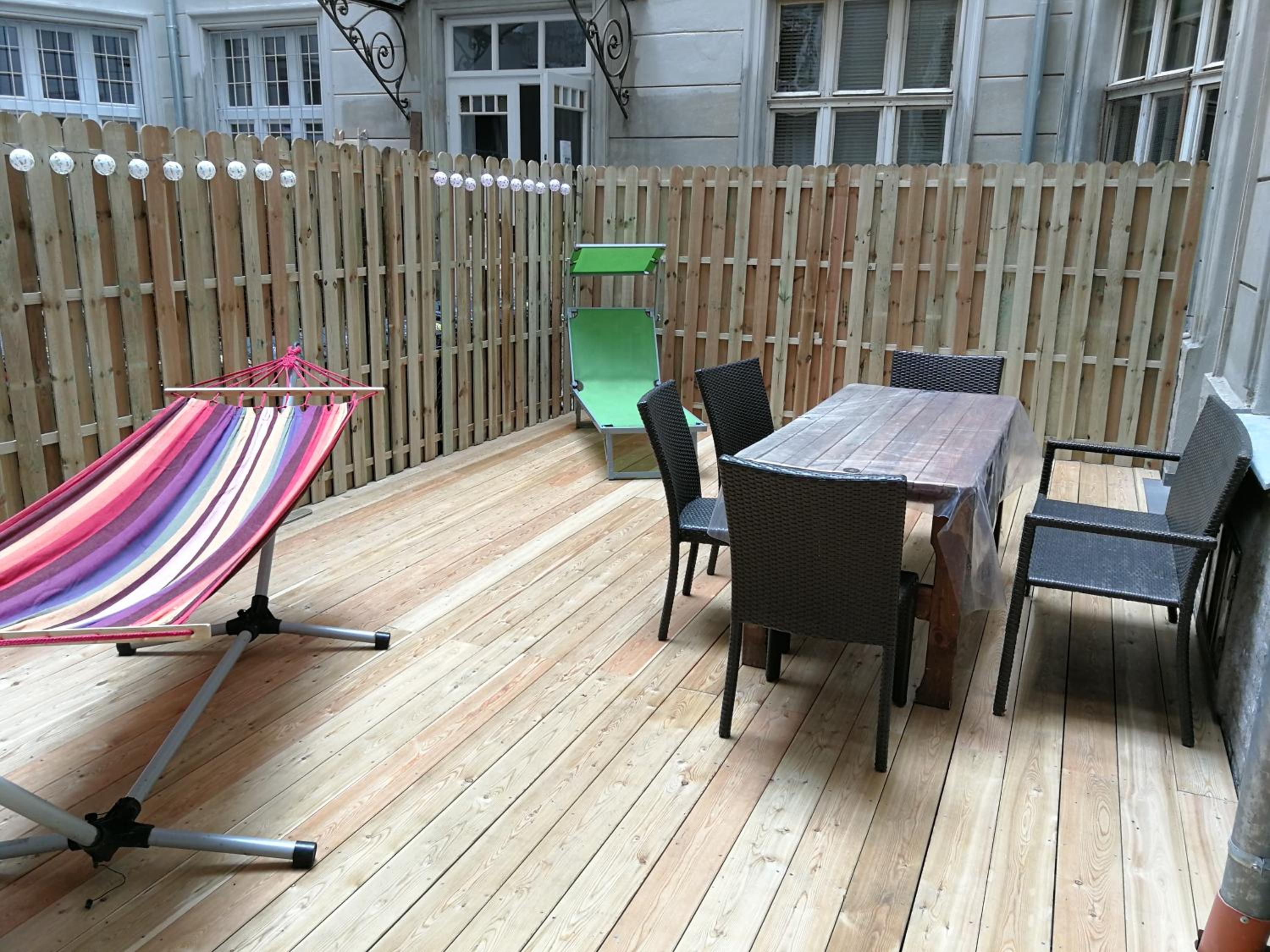 Prater & Center Apartment mit eigener Terrasse