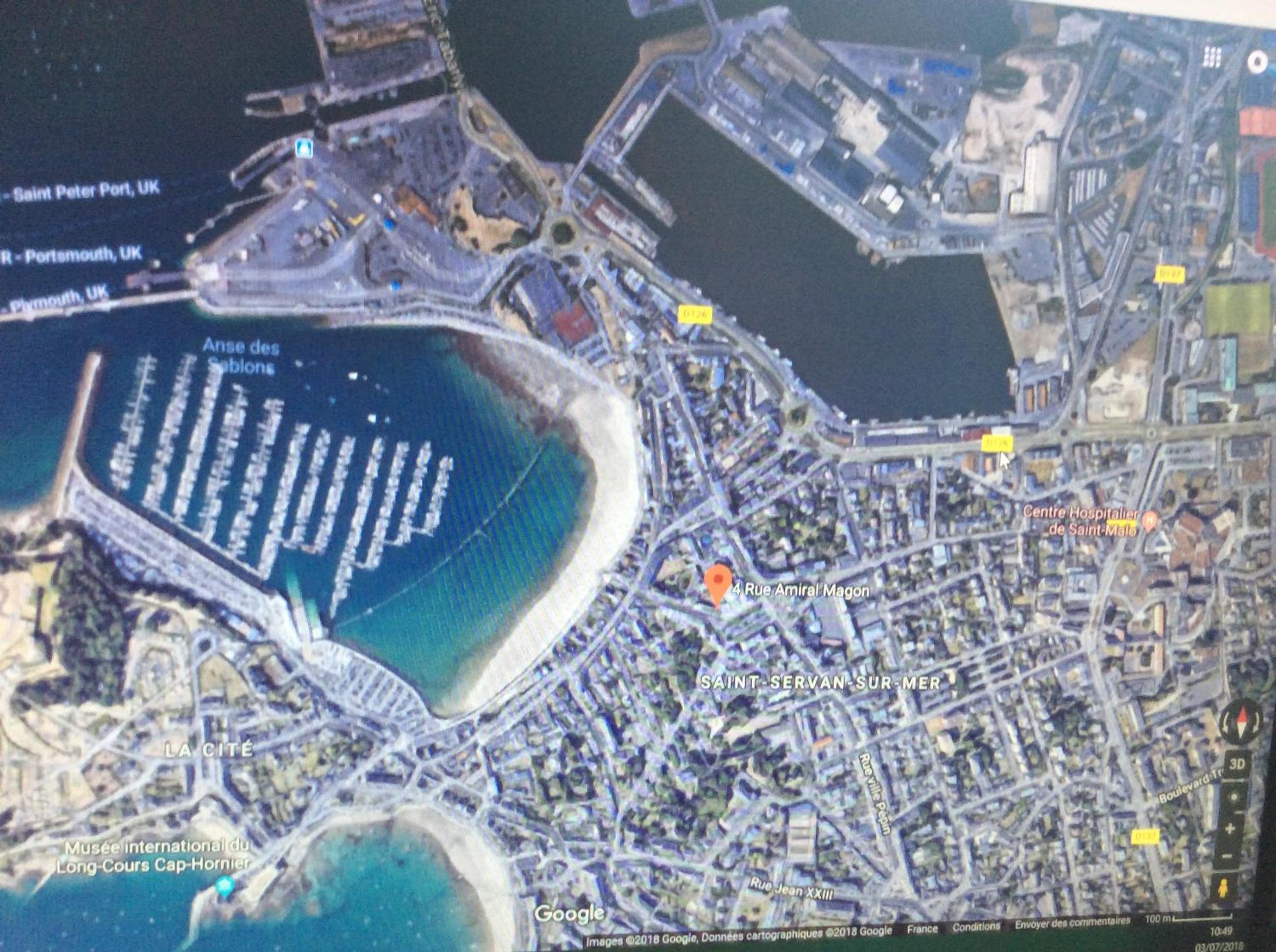 Le sablon 50m plage view 2