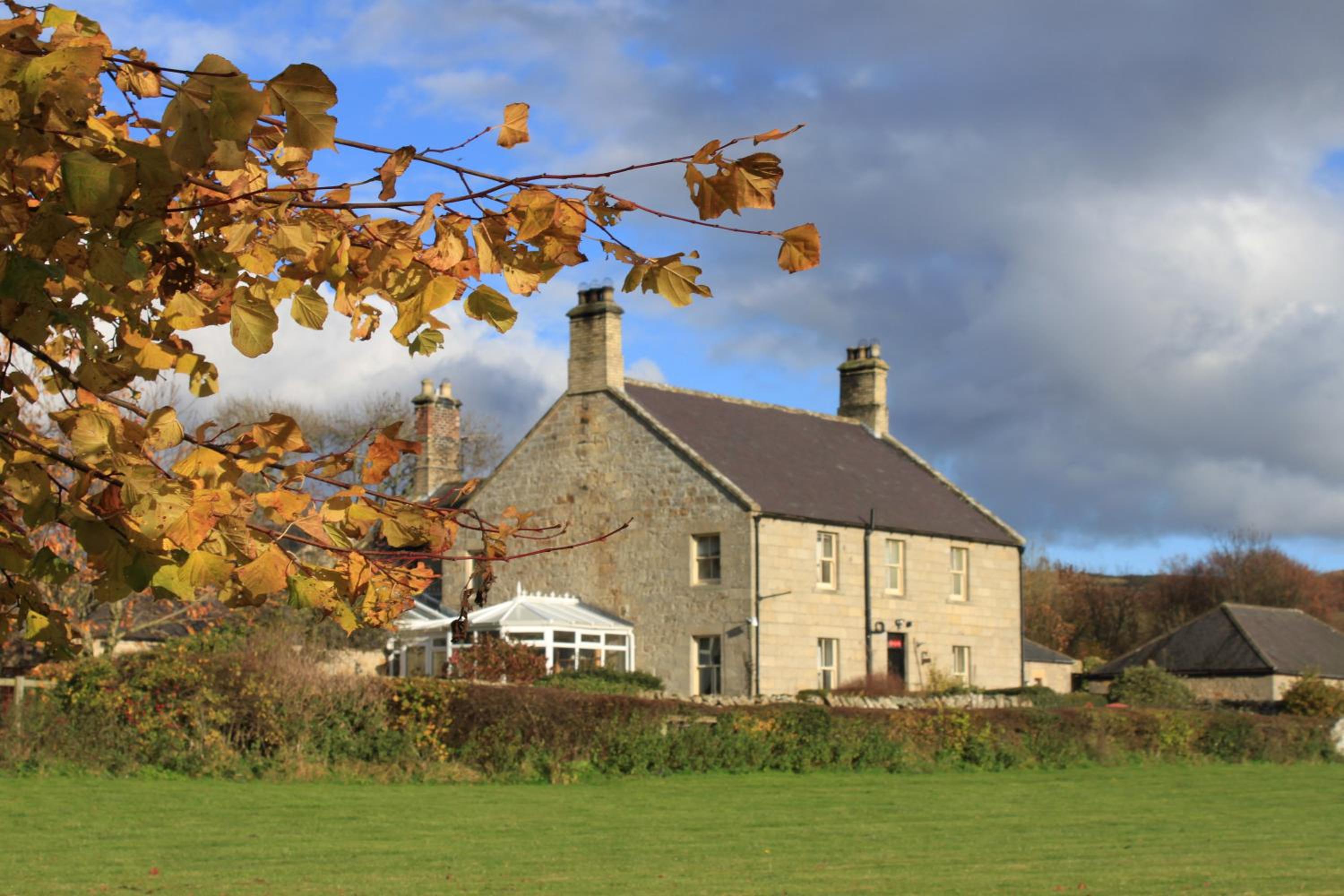 Thropton Demesne Farmhouse B&B view 2