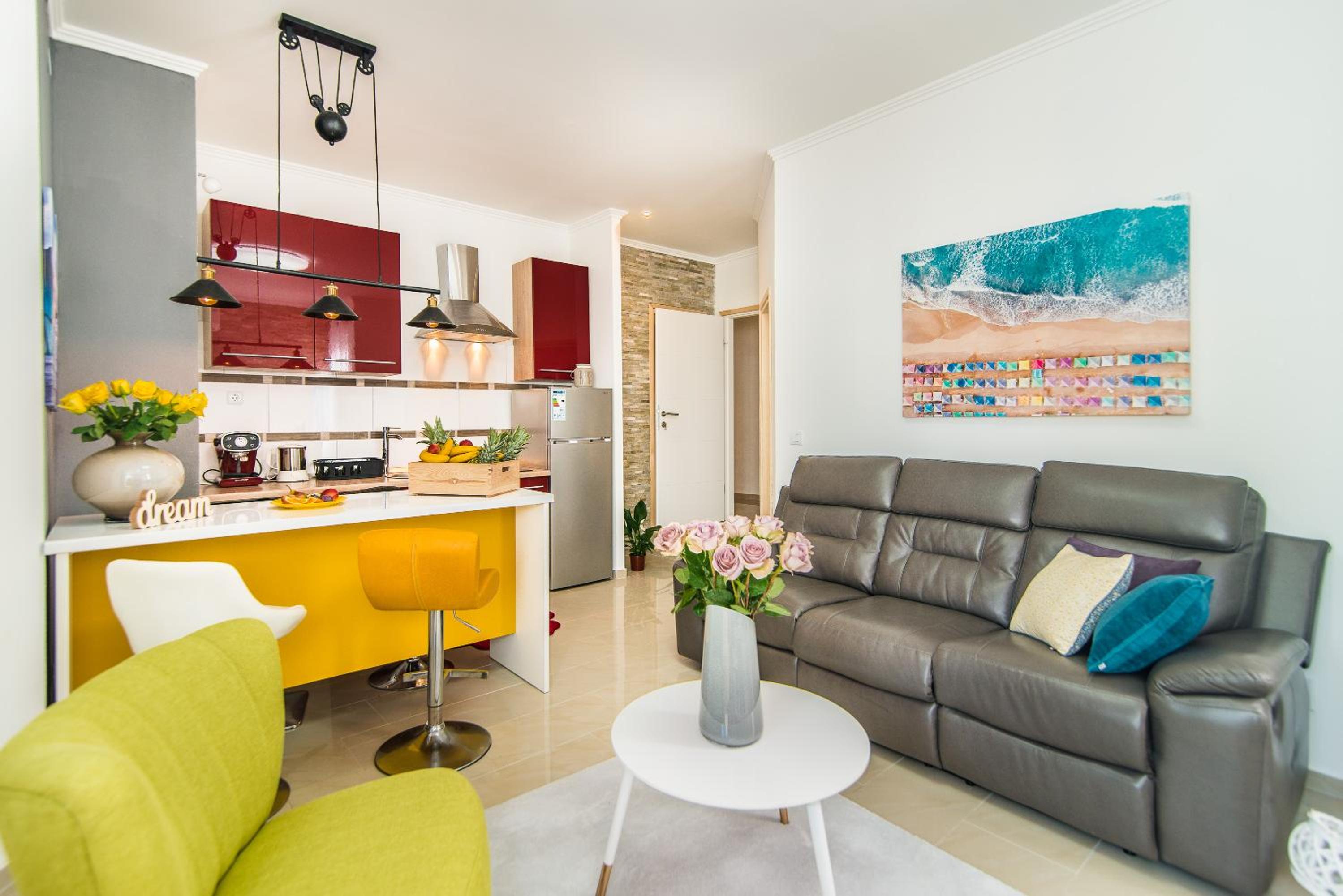 Charming house on the beach and Deluxe Apartment view 2