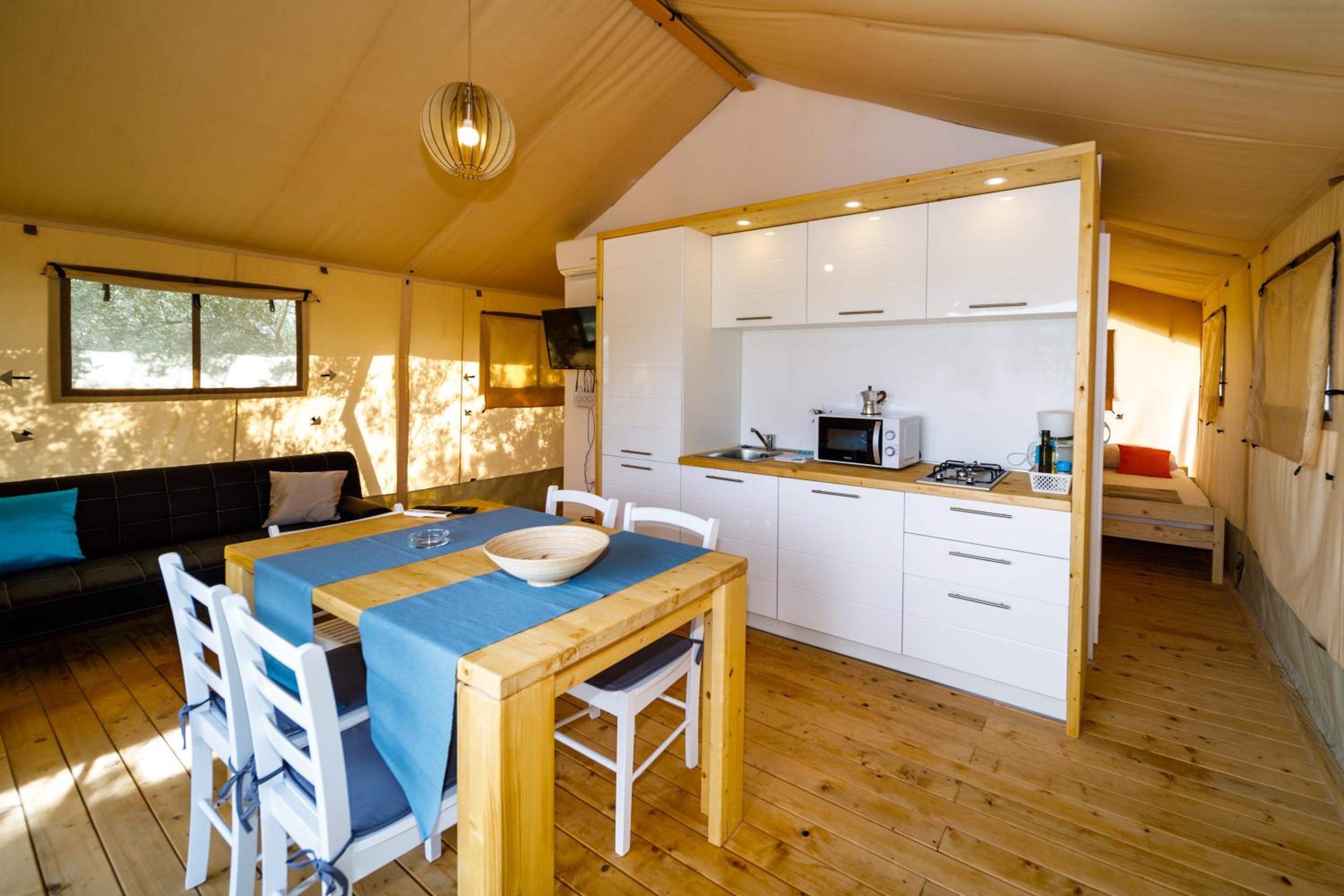 Krk glamping village view 2