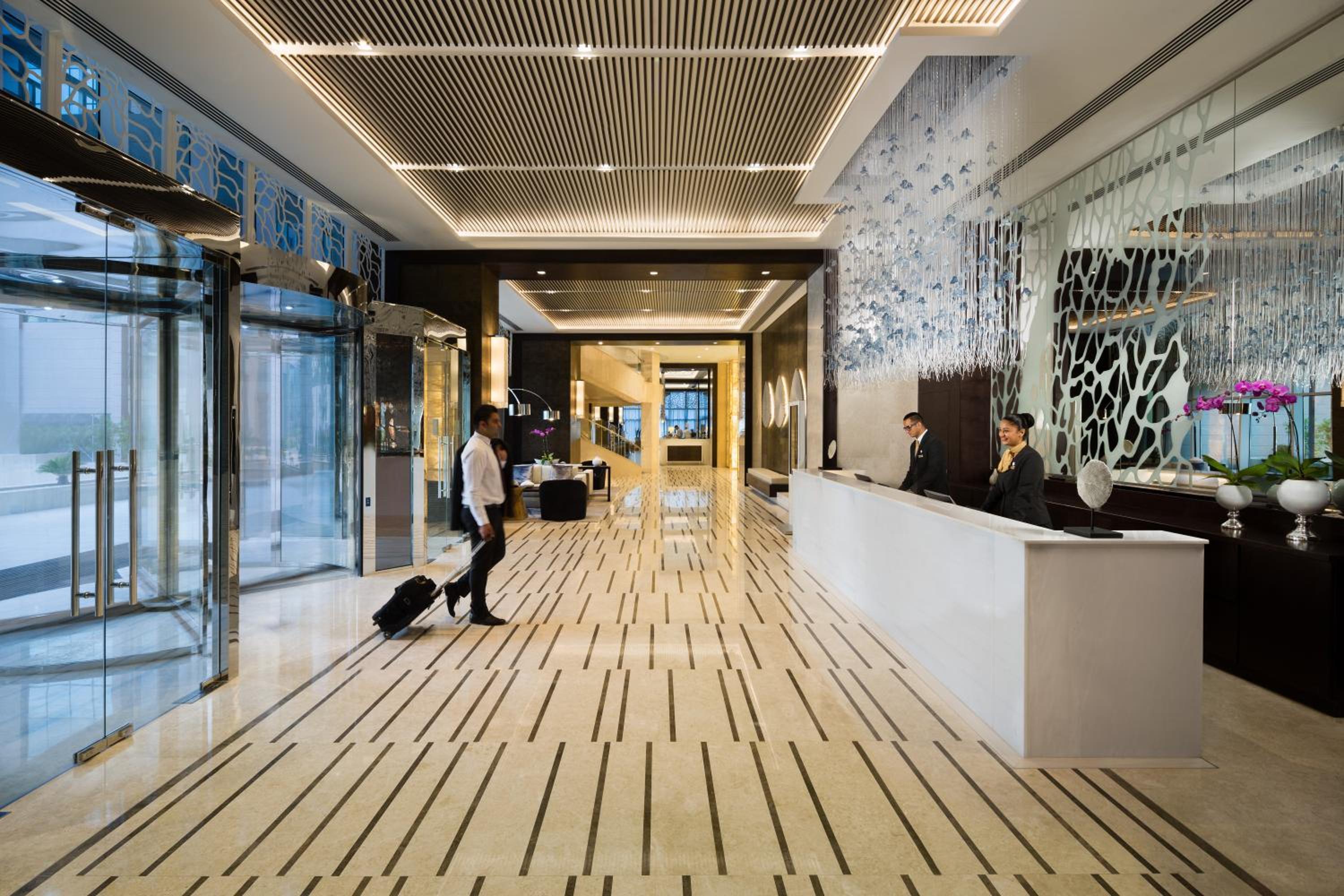 hotel reception