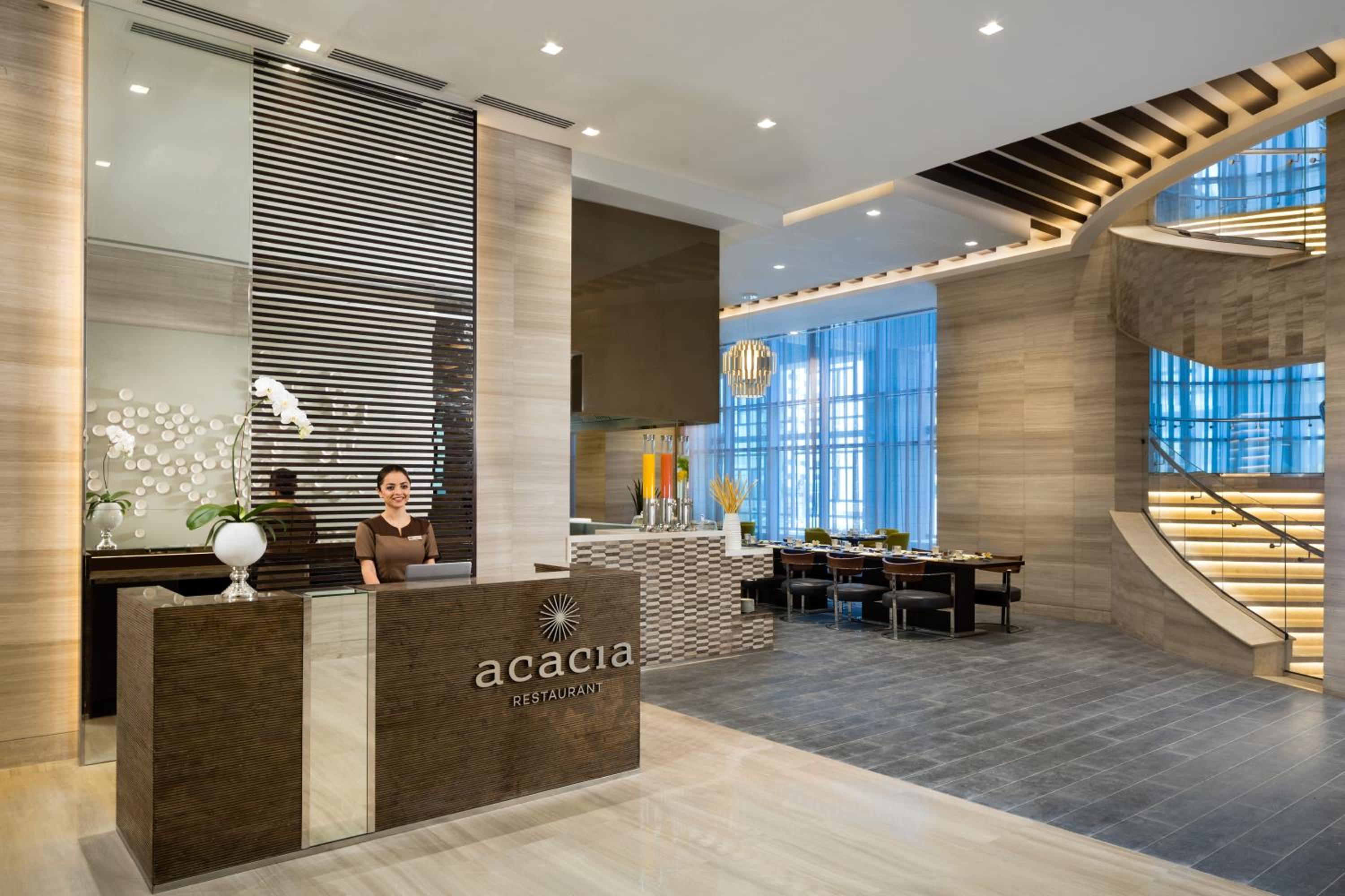 hotel reception