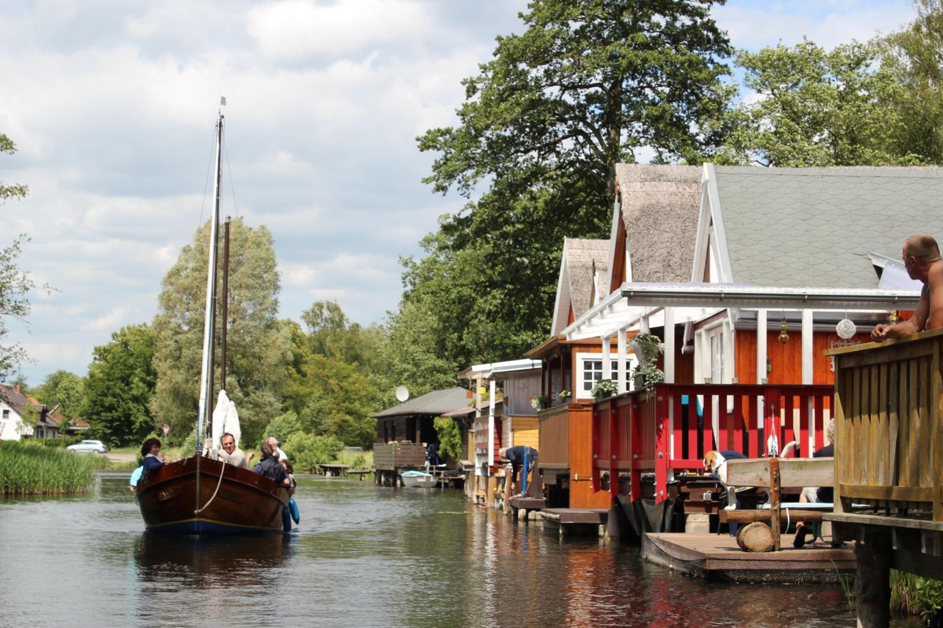 Bootshaus Mecklenburg in Güstrow am Inselsee