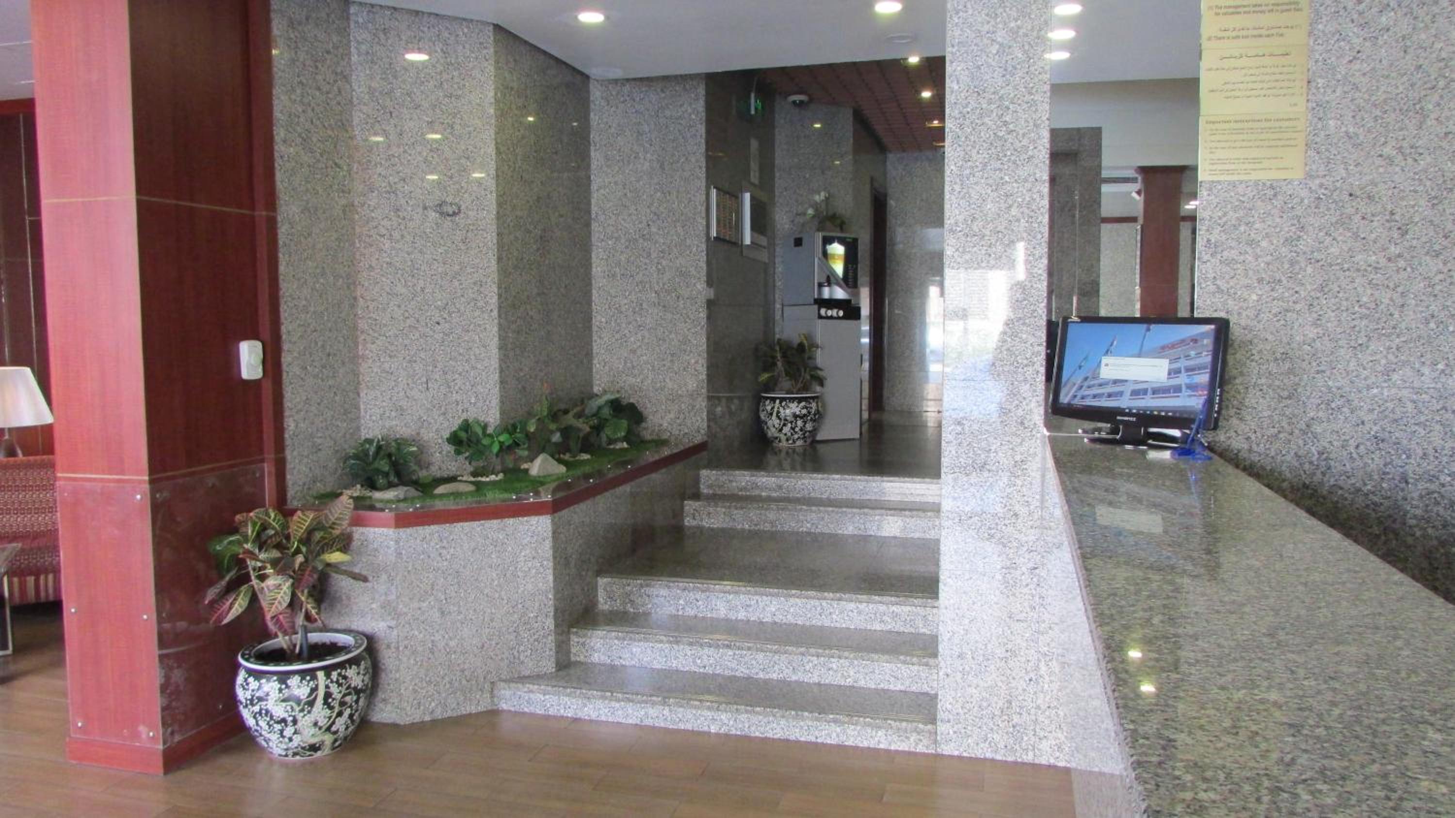 hotel reception
