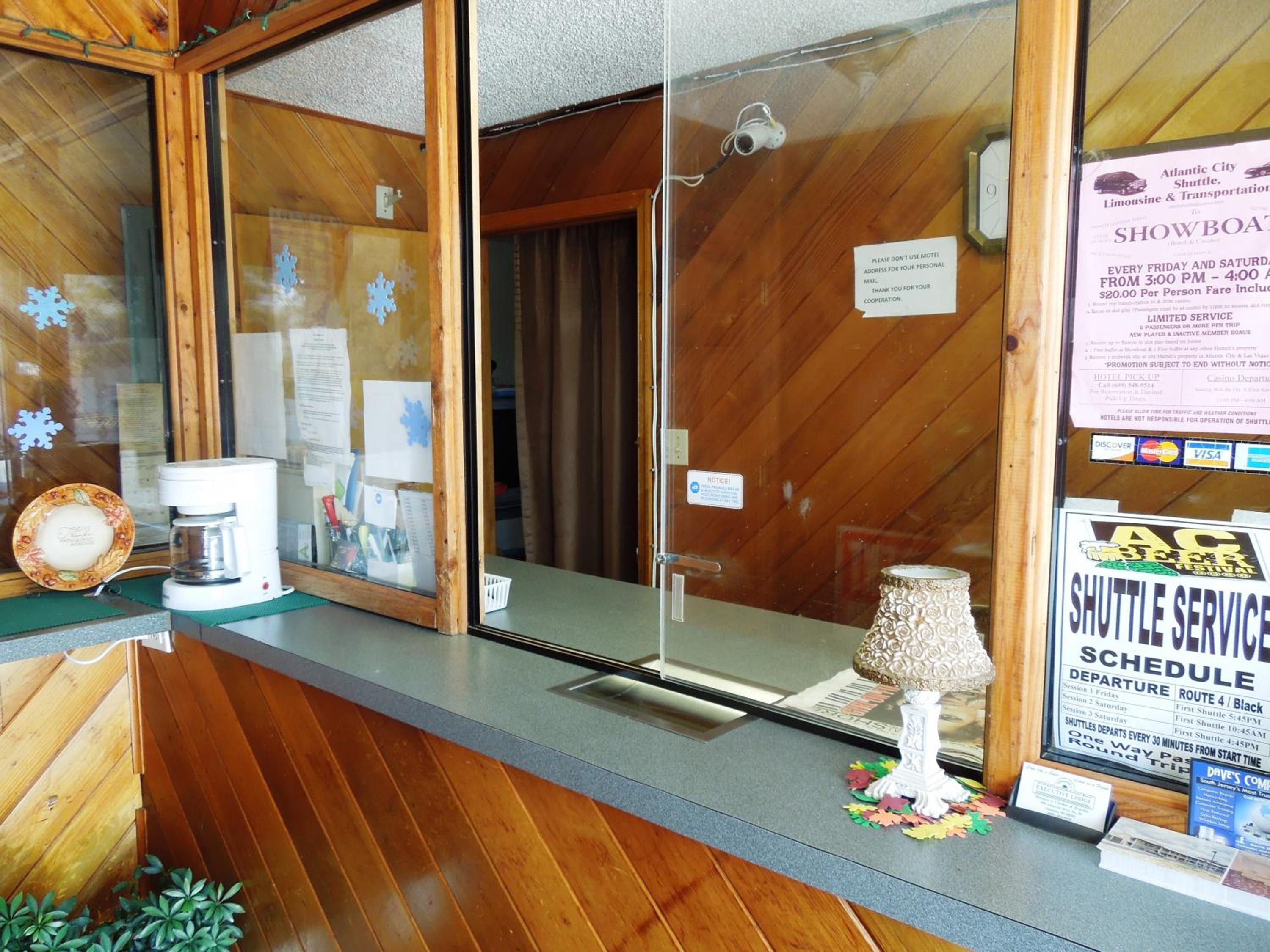 hotel reception