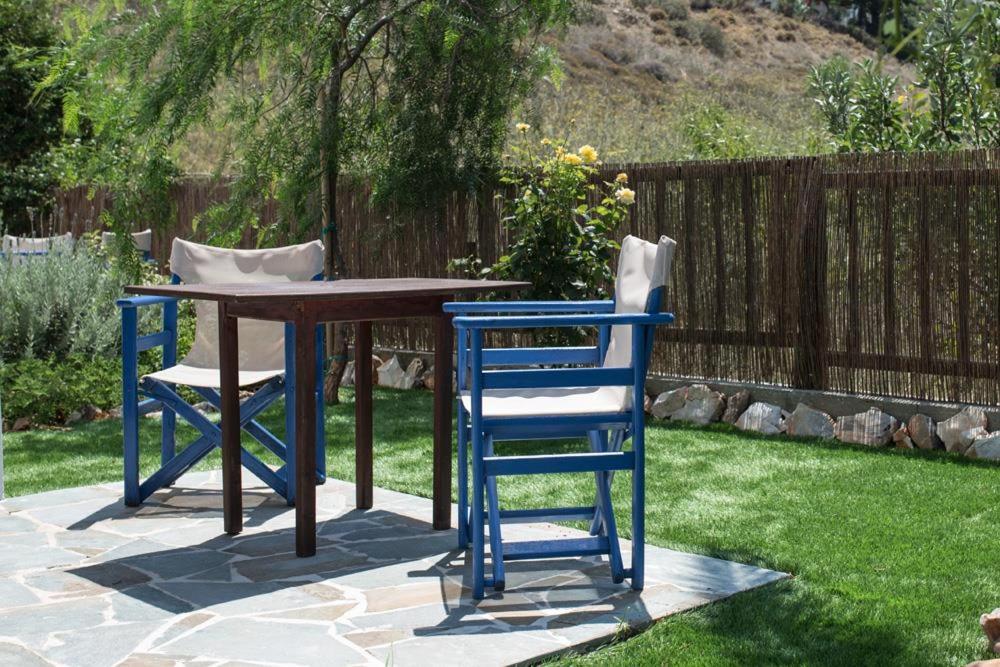 outdoor BBQ area