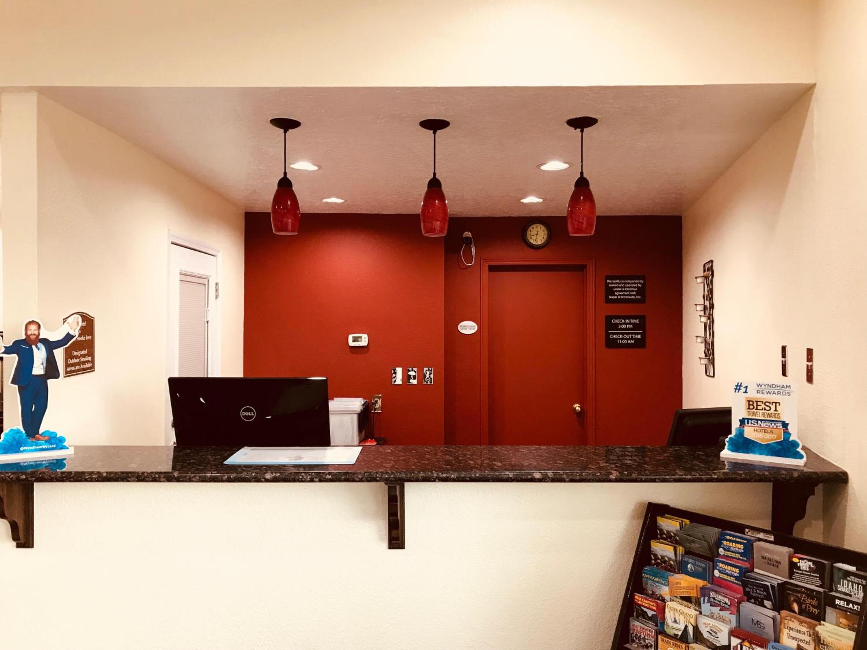 hotel reception
