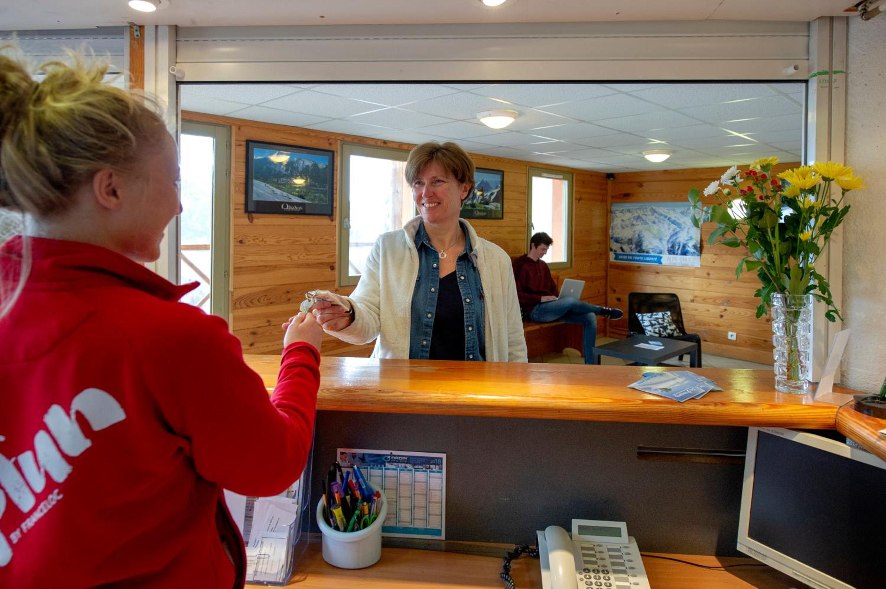 hotel reception