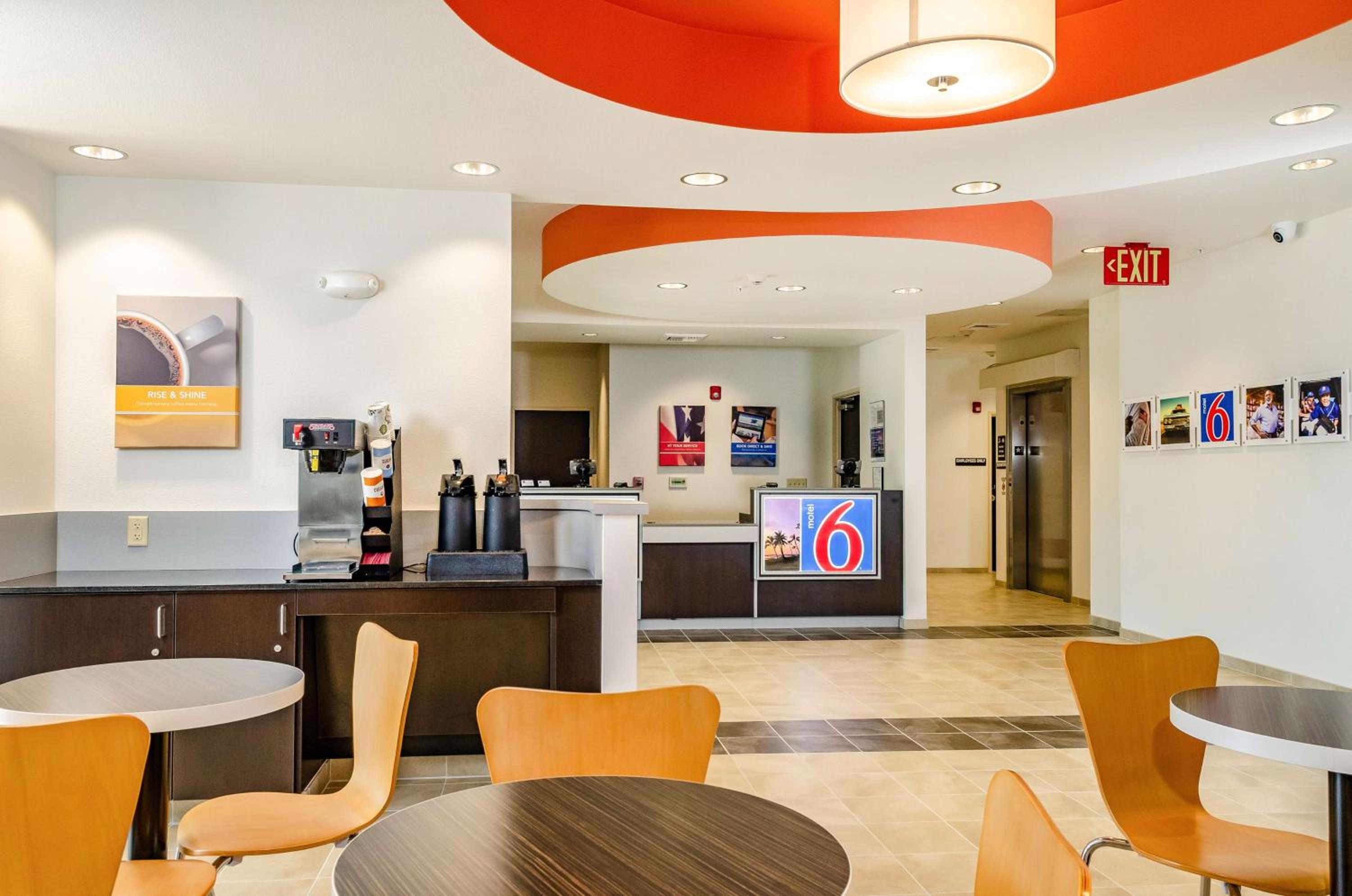 hotel reception