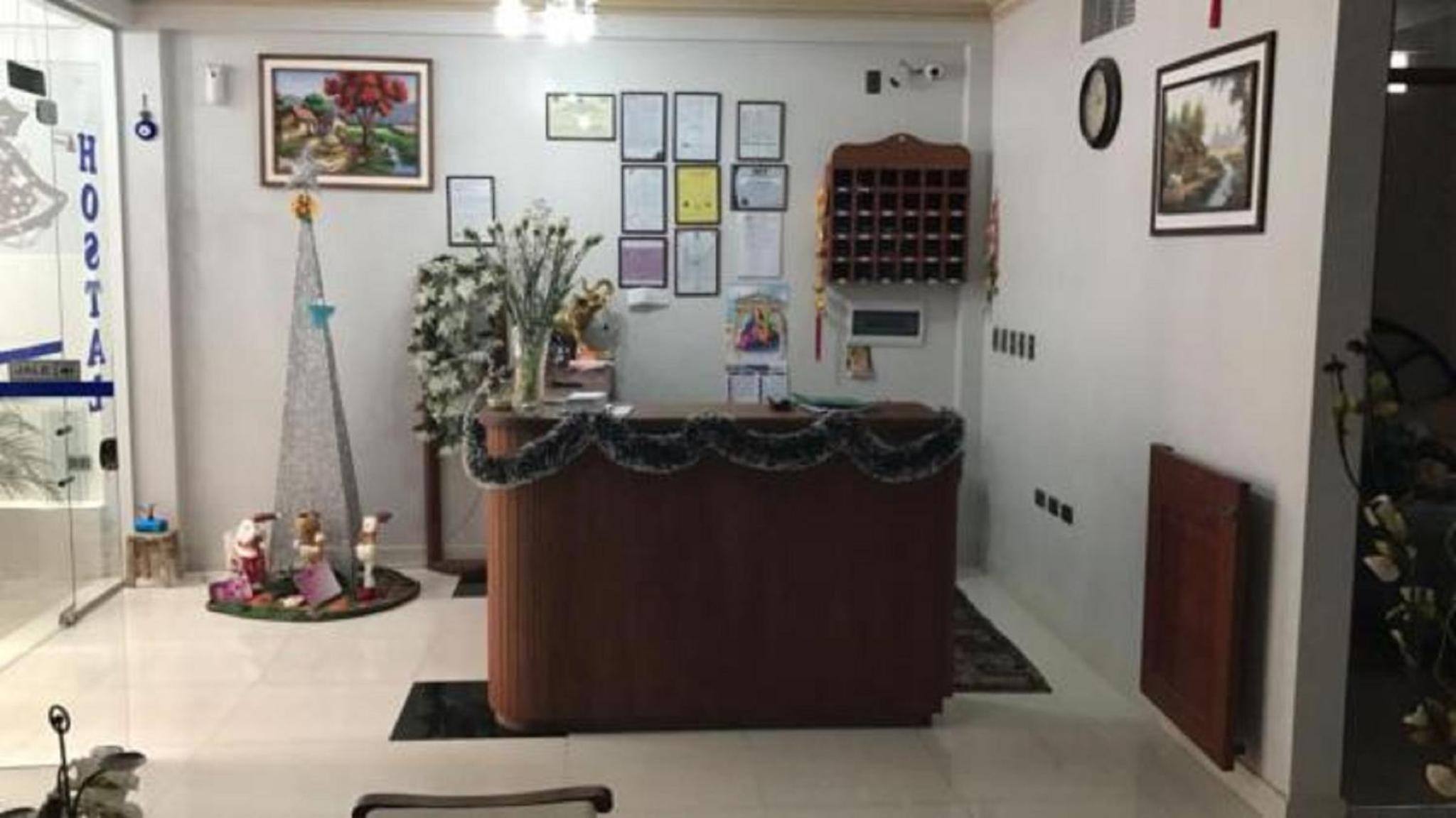 hotel reception