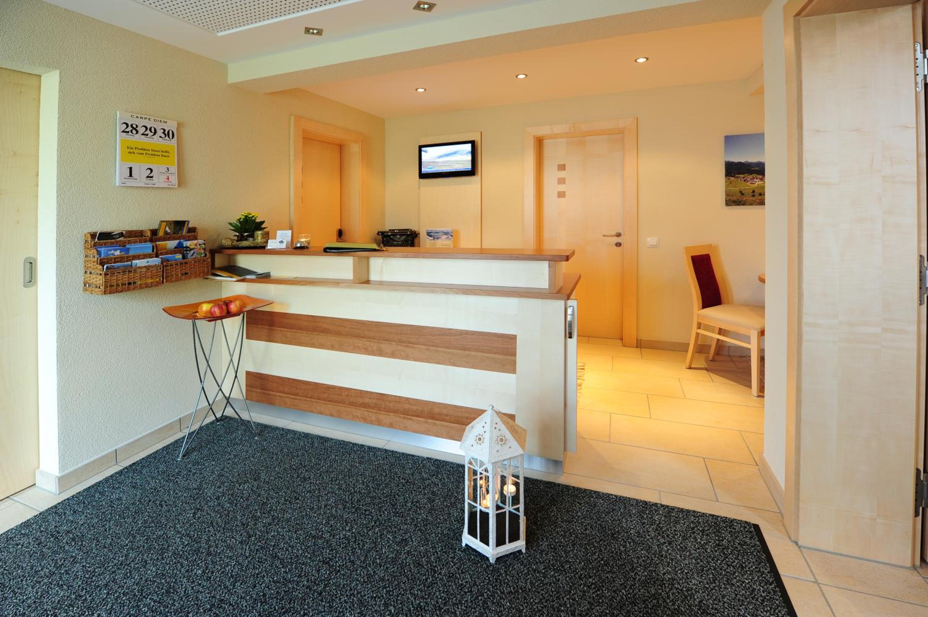 hotel reception
