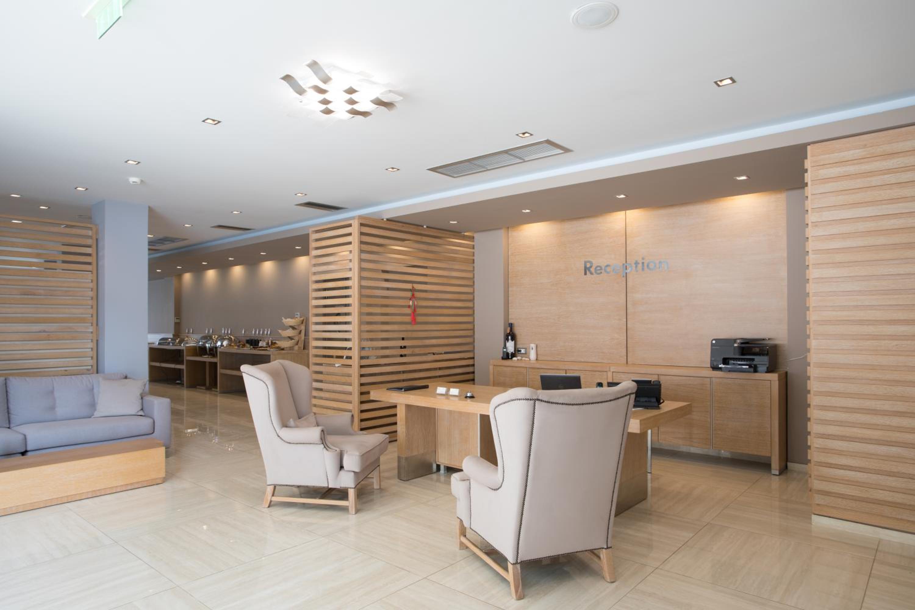 hotel reception