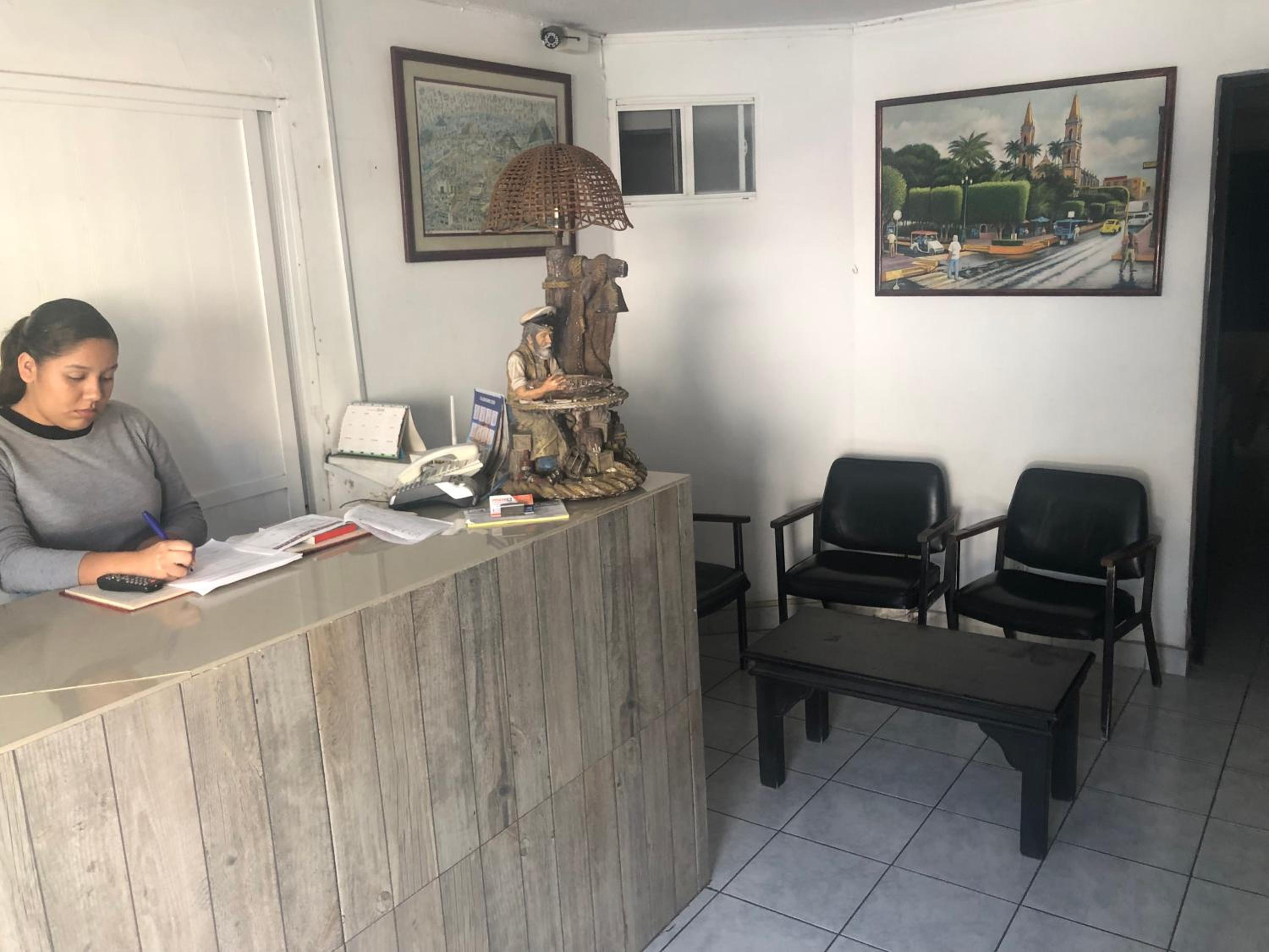 hotel reception