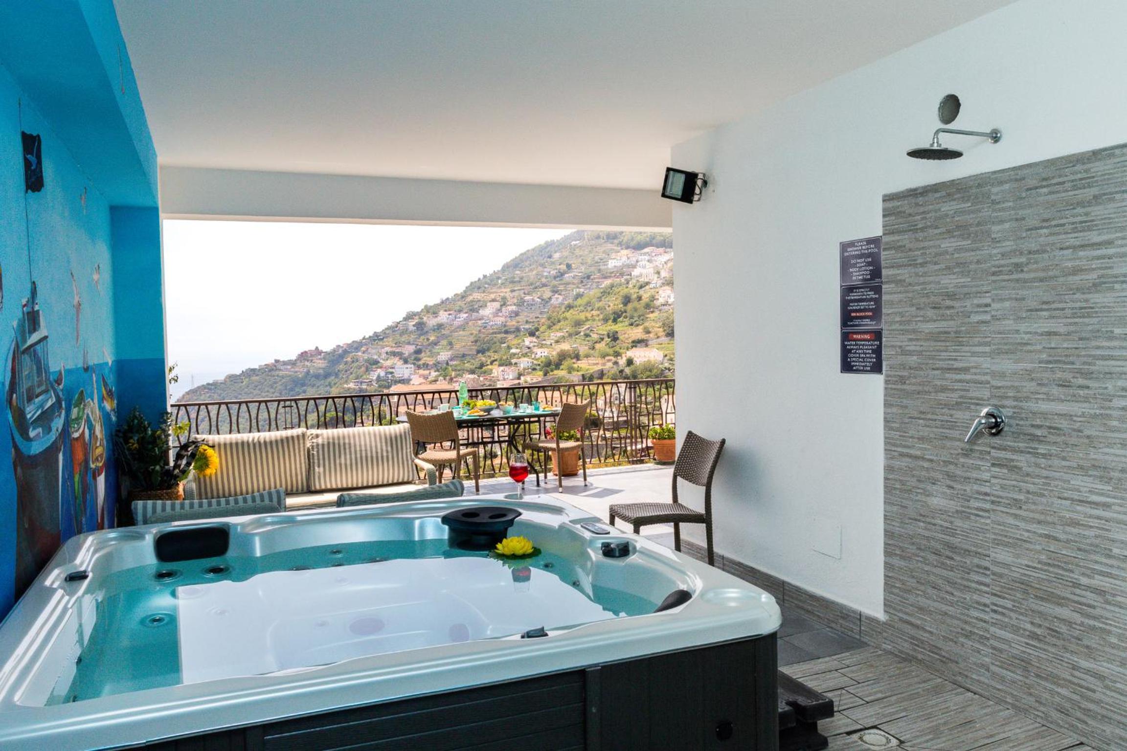 Colpo d Ali - Amazing view and Jacuzzi in Ravello