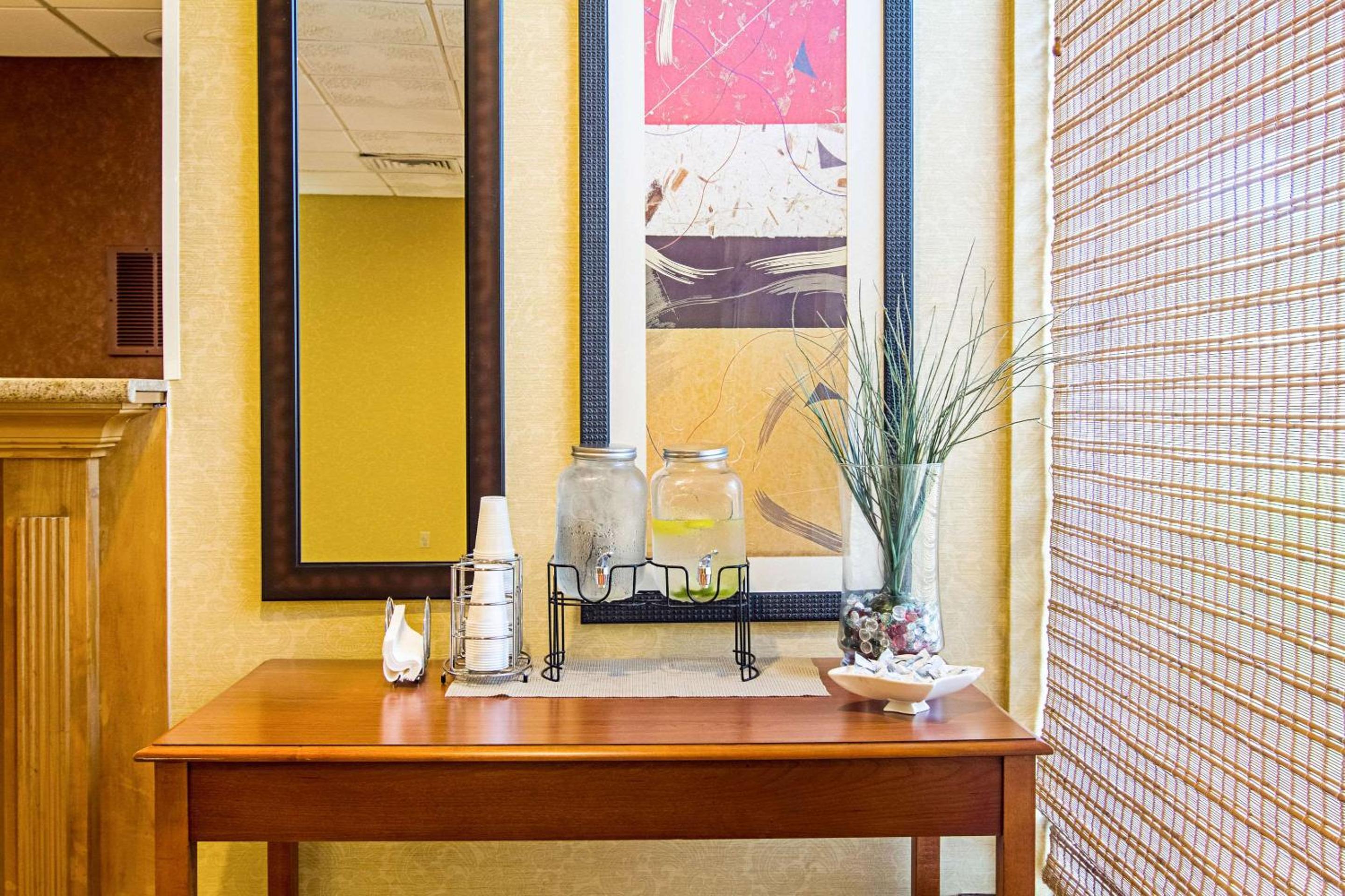 hotel reception