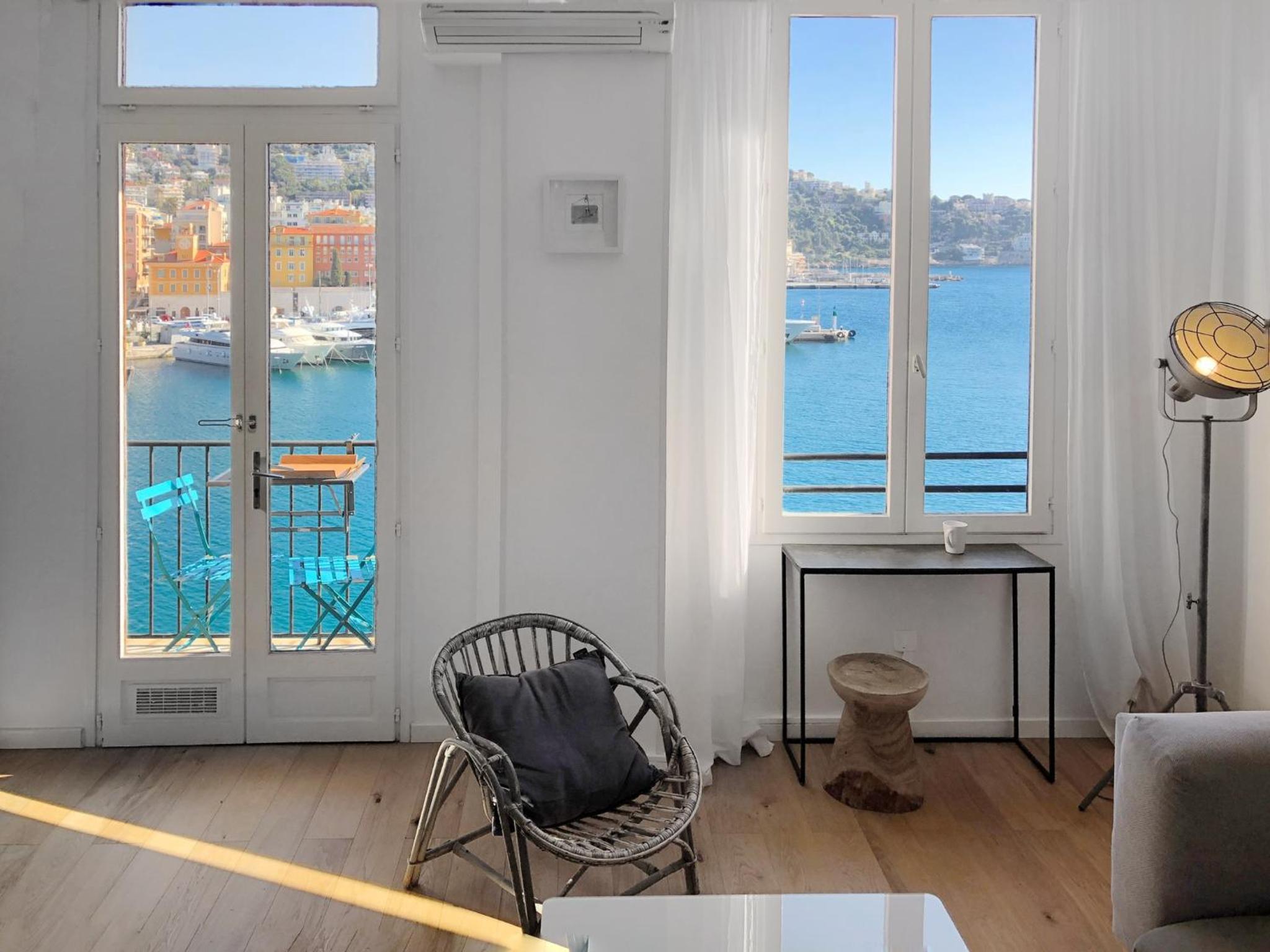 Waterfront panoramic sea view, balcony, AC photo 5