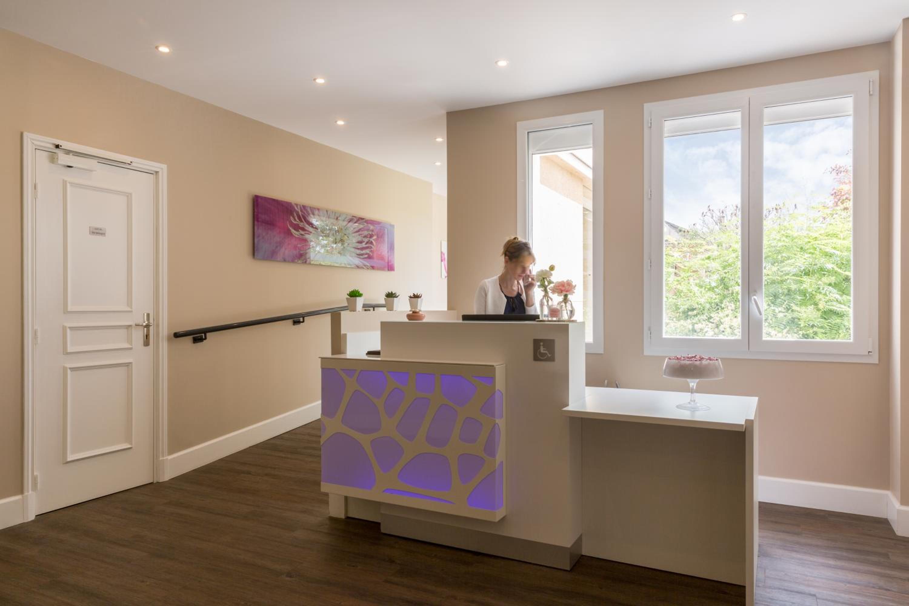 hotel reception