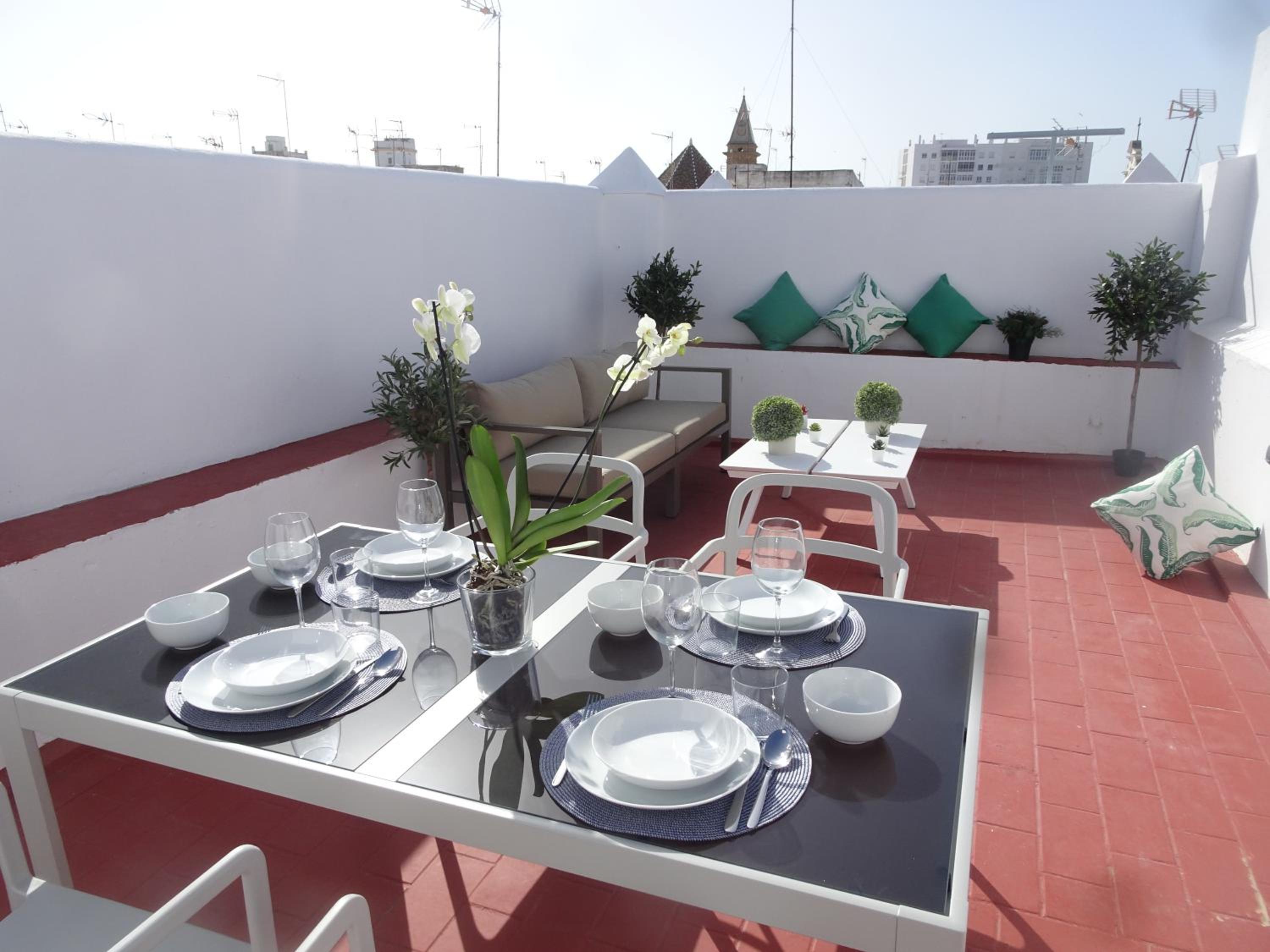 Atico Terraza Cadiz Centro Ascensor Playa de la Caleta photo 5