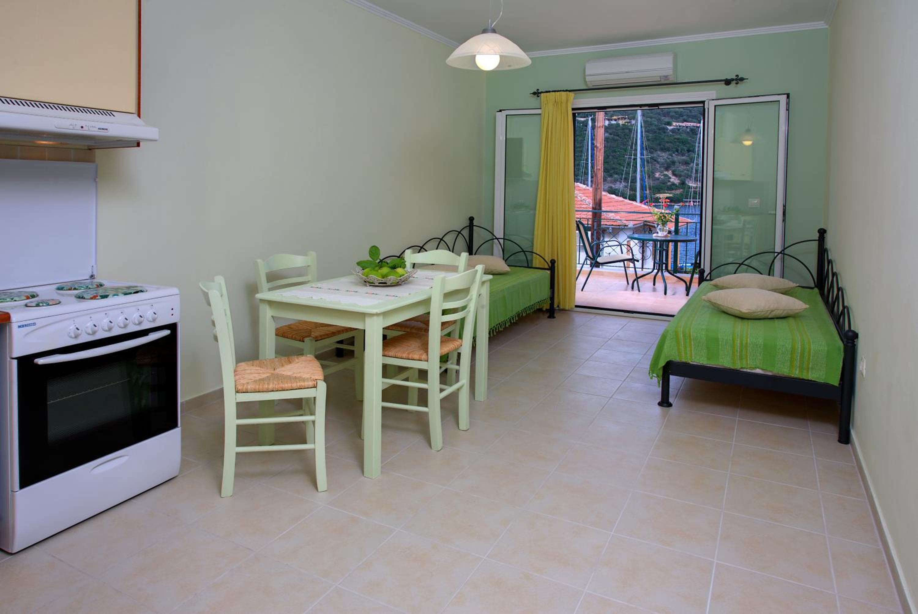 outdoor BBQ area