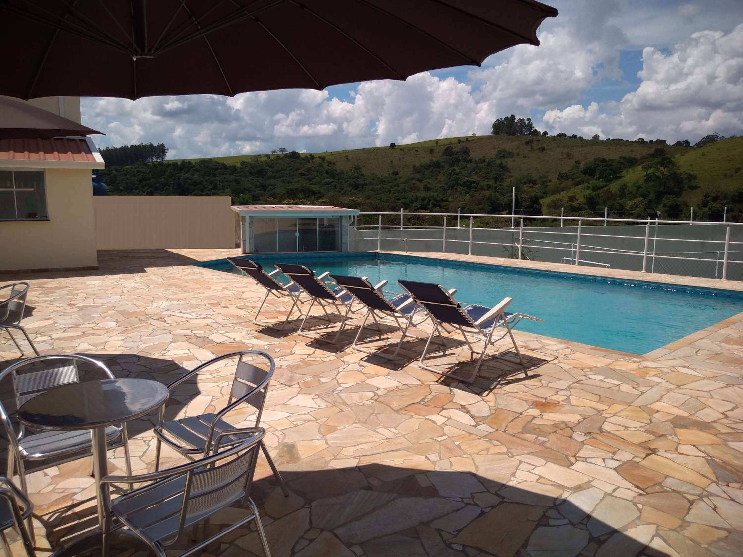 outdoor BBQ area