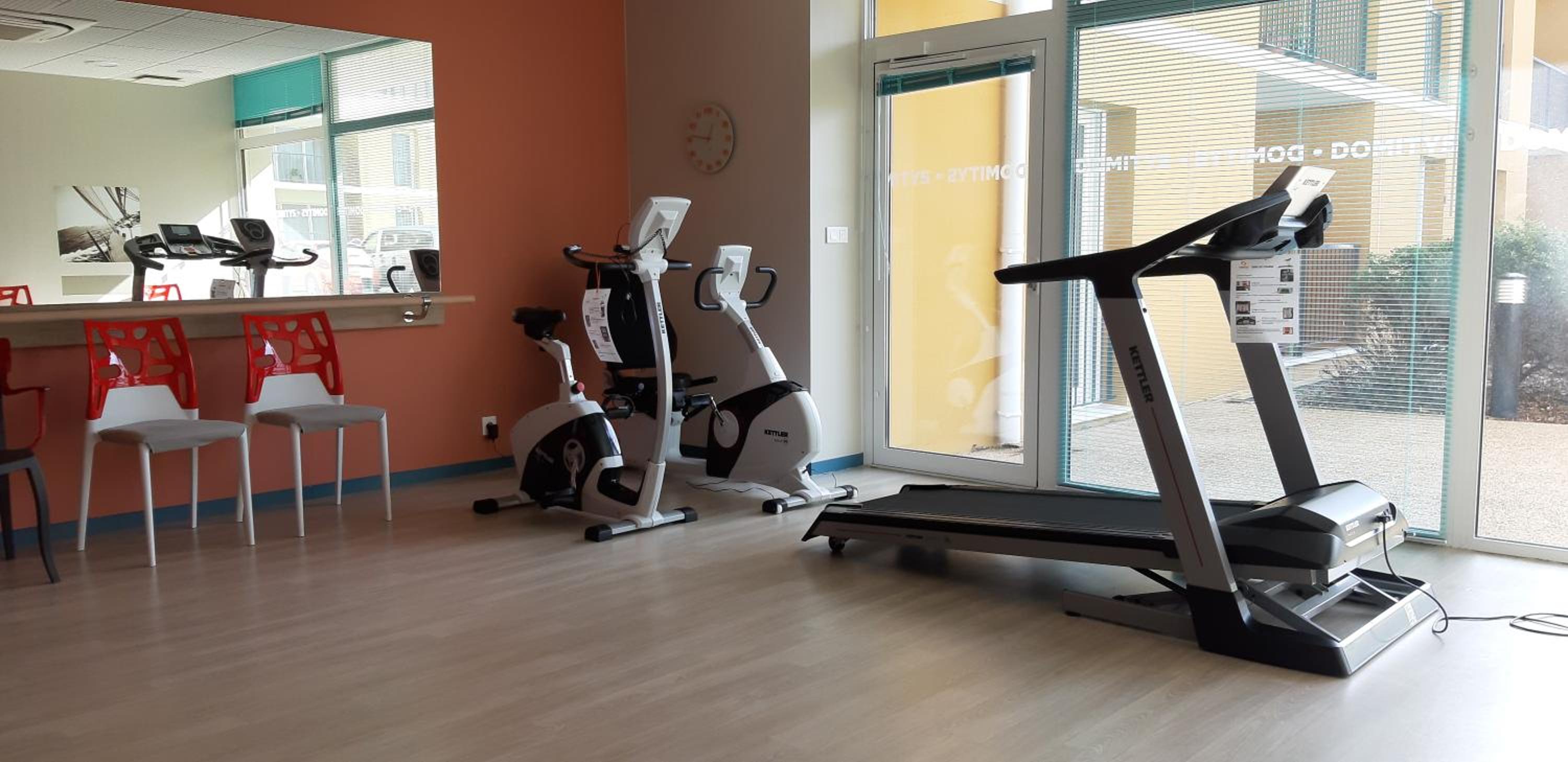 fitness center