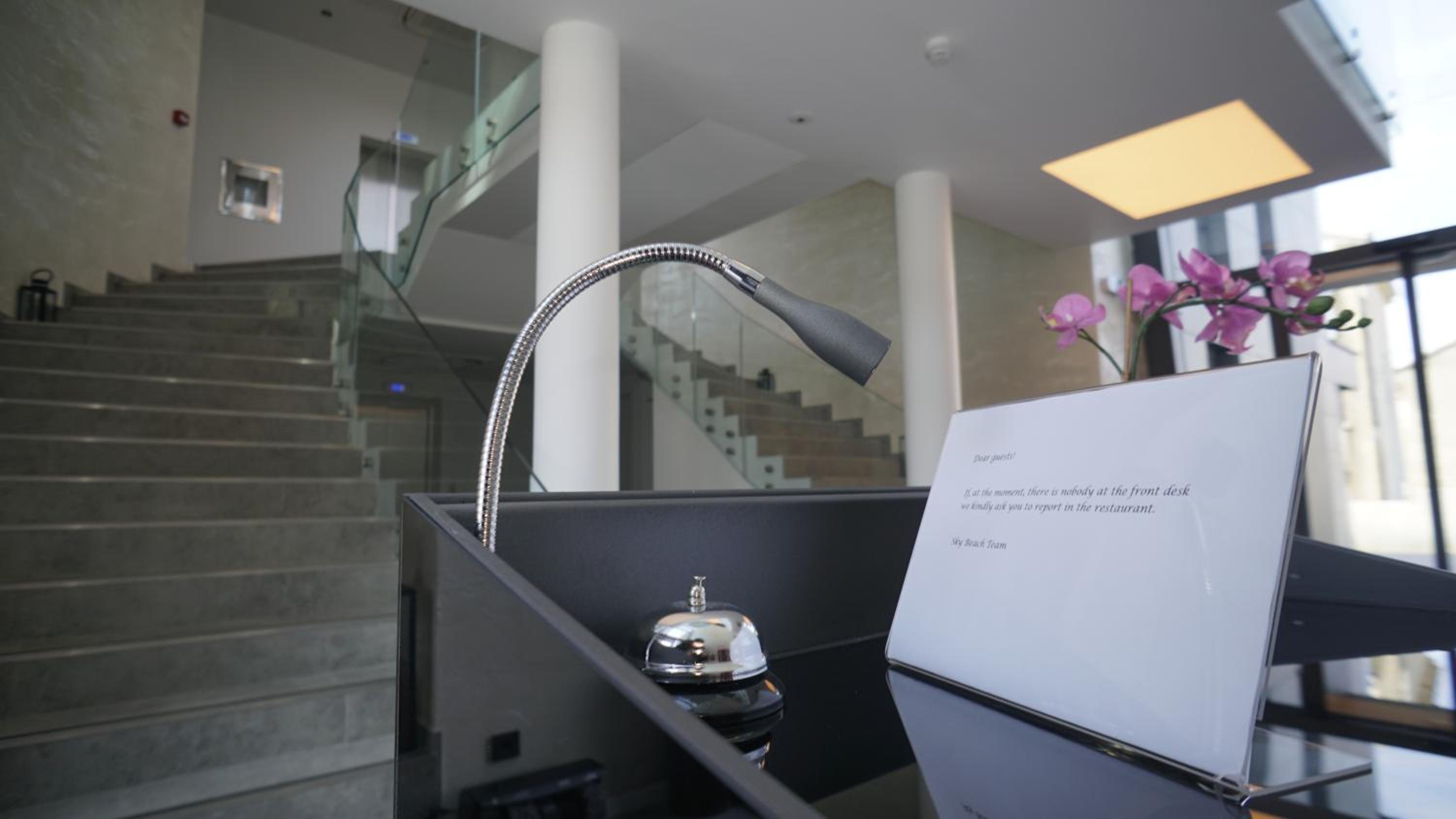 hotel reception