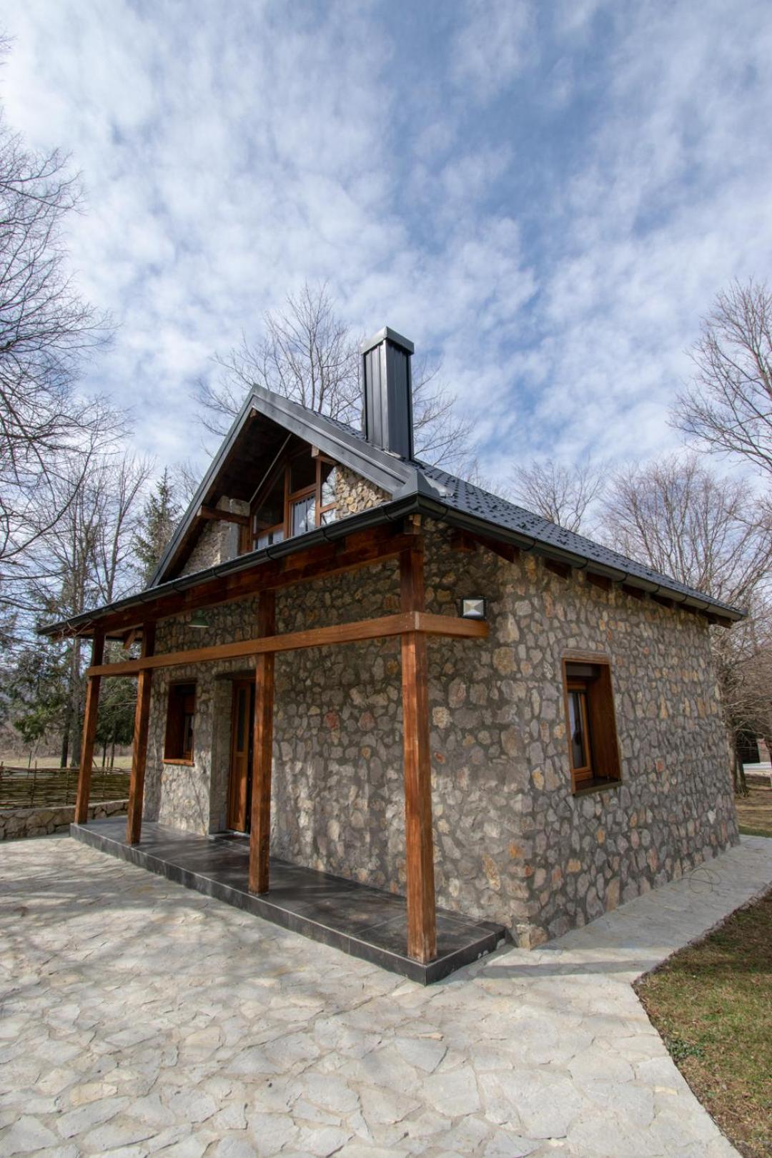 outdoor BBQ area