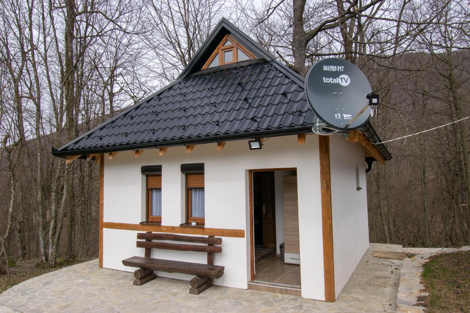 outdoor BBQ area