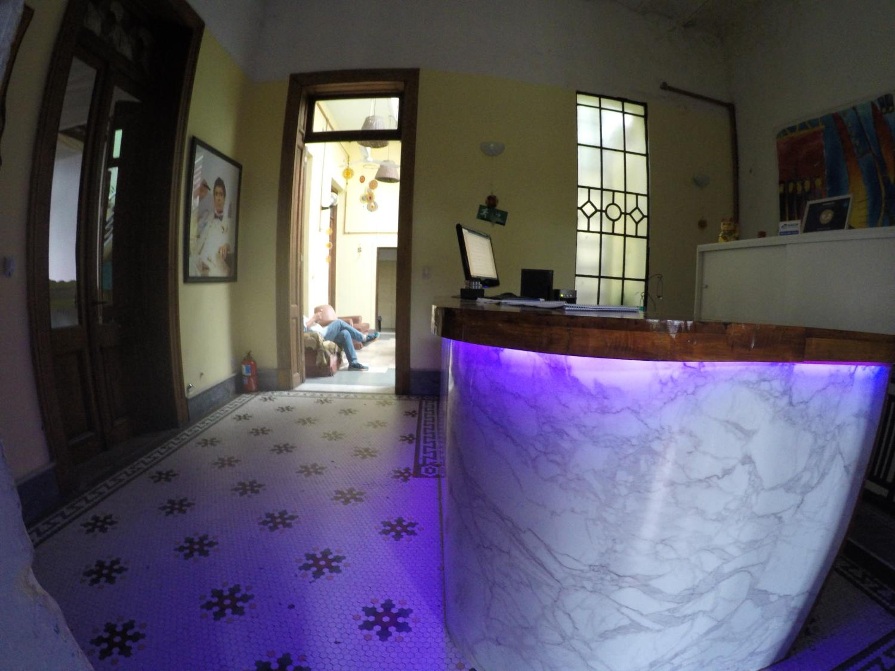 hotel reception