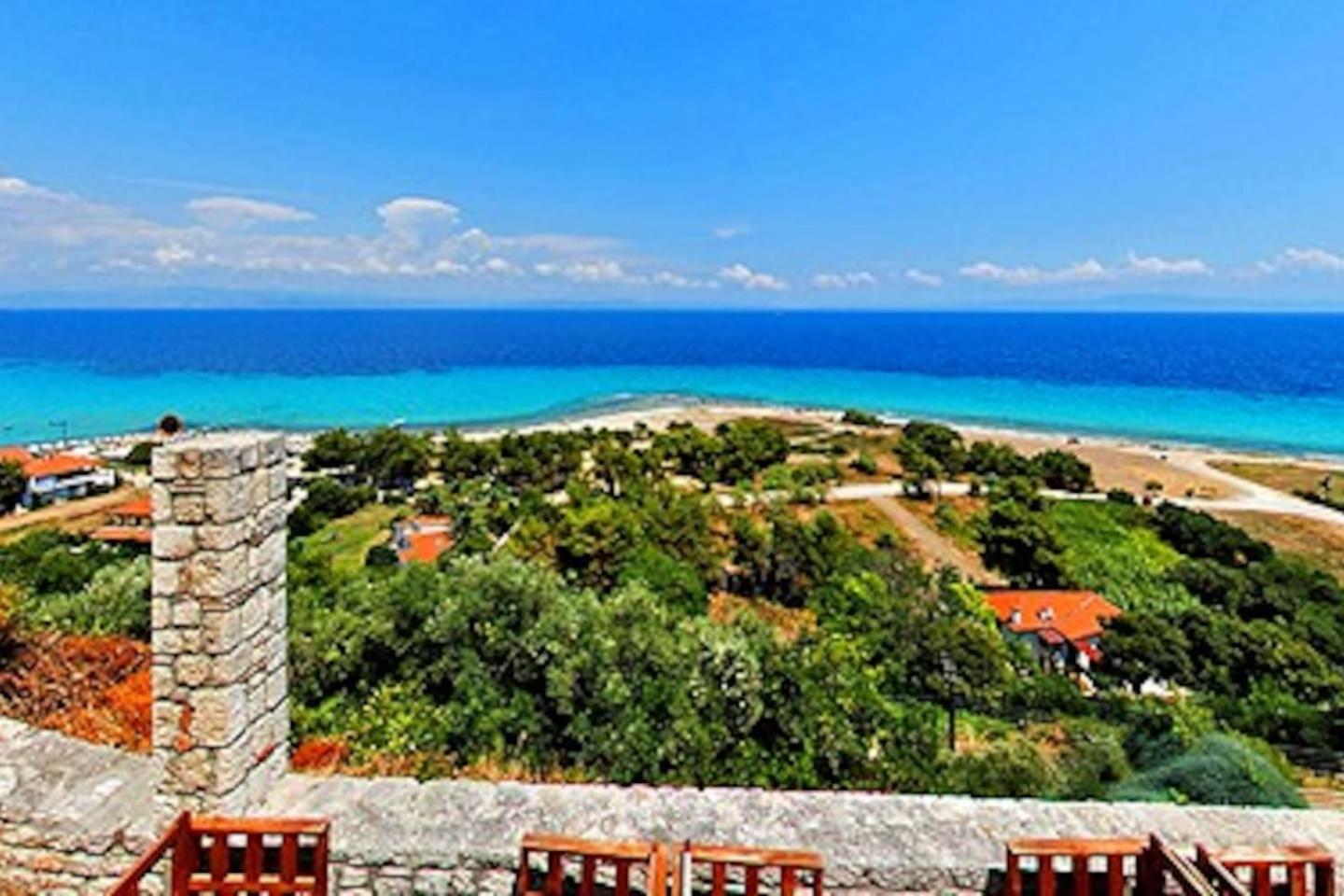 Beautiful Studio in traditional Afytos Halkidiki-UVC sterilized